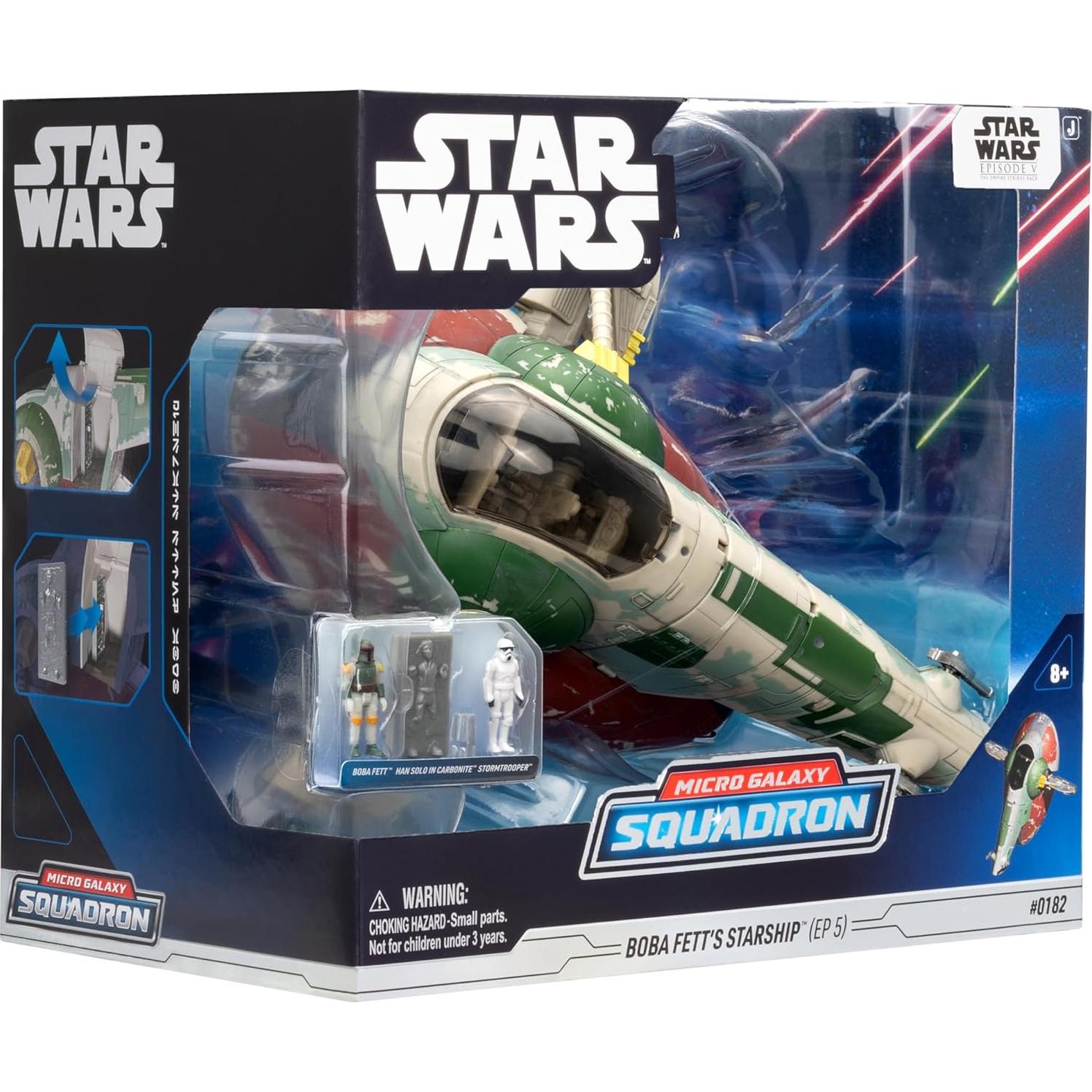 Nave Estelar Boba Fett Micro Galaxia Star Wars 22.86 cm