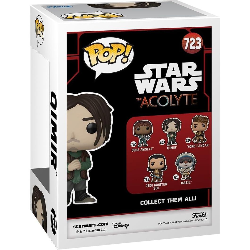 Figura de Vinilo Funko POP! Star Wars Qimir 11 cm Coleccionable