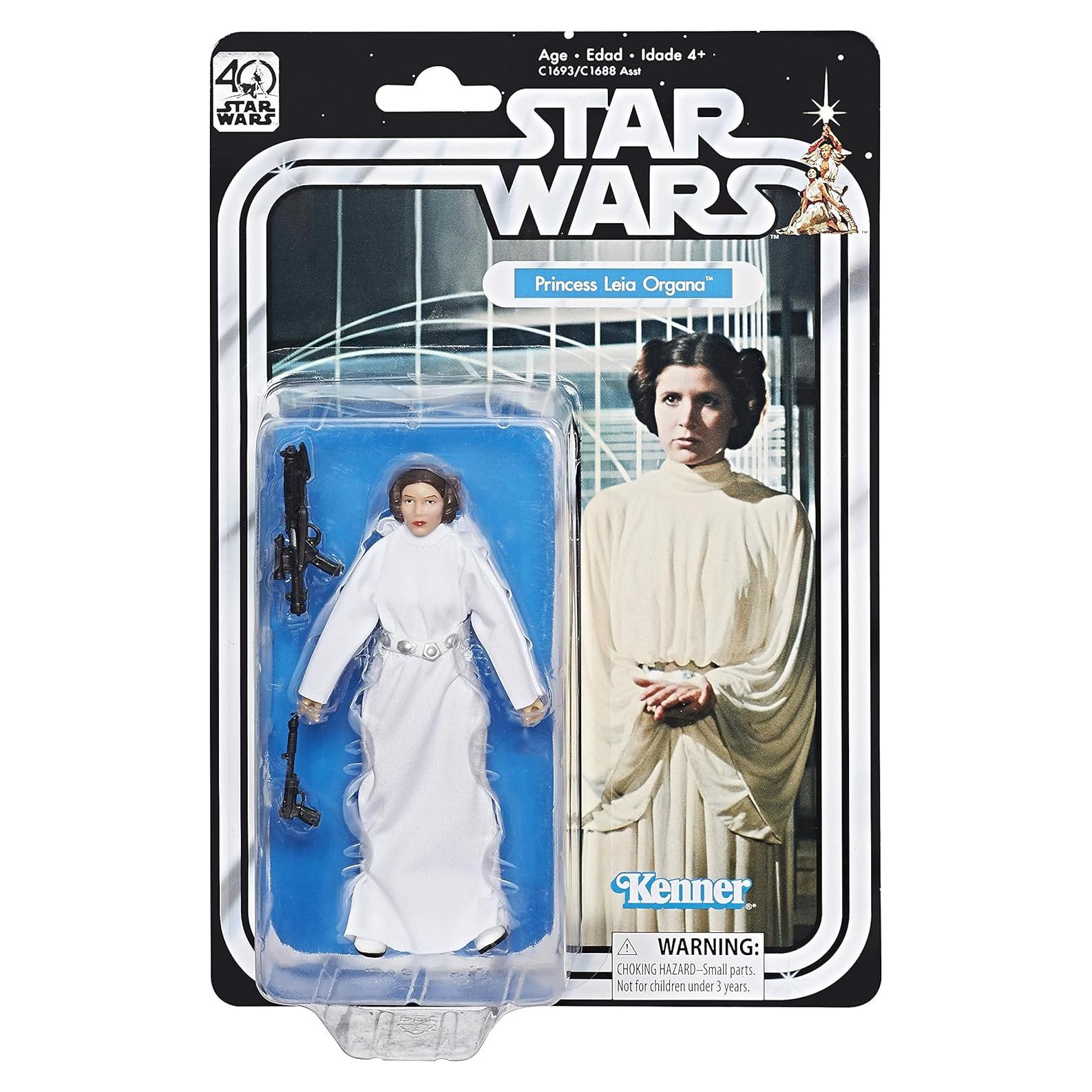 Figura de acción Princesa Leia Organa 40 Aniversario Star Wars