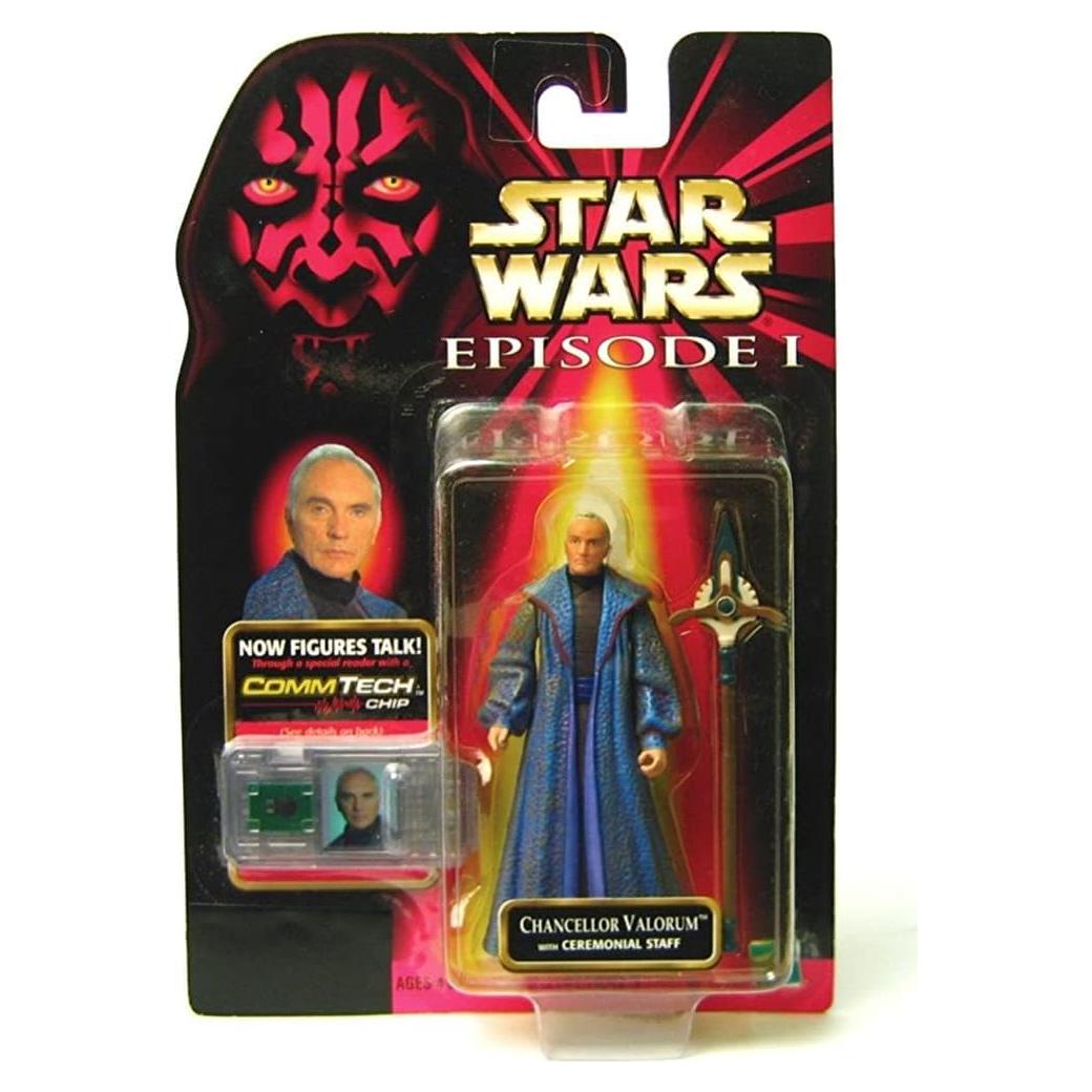 Figura de Acción Star Wars Canciller Valorum 9.53 cm Hasbro