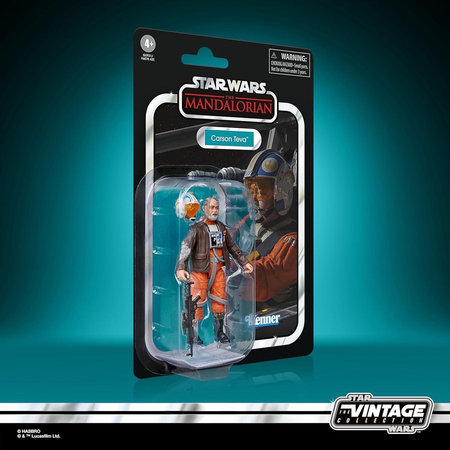 Figura de Acción Star Wars Vintage Carson Teva 9.5 cm