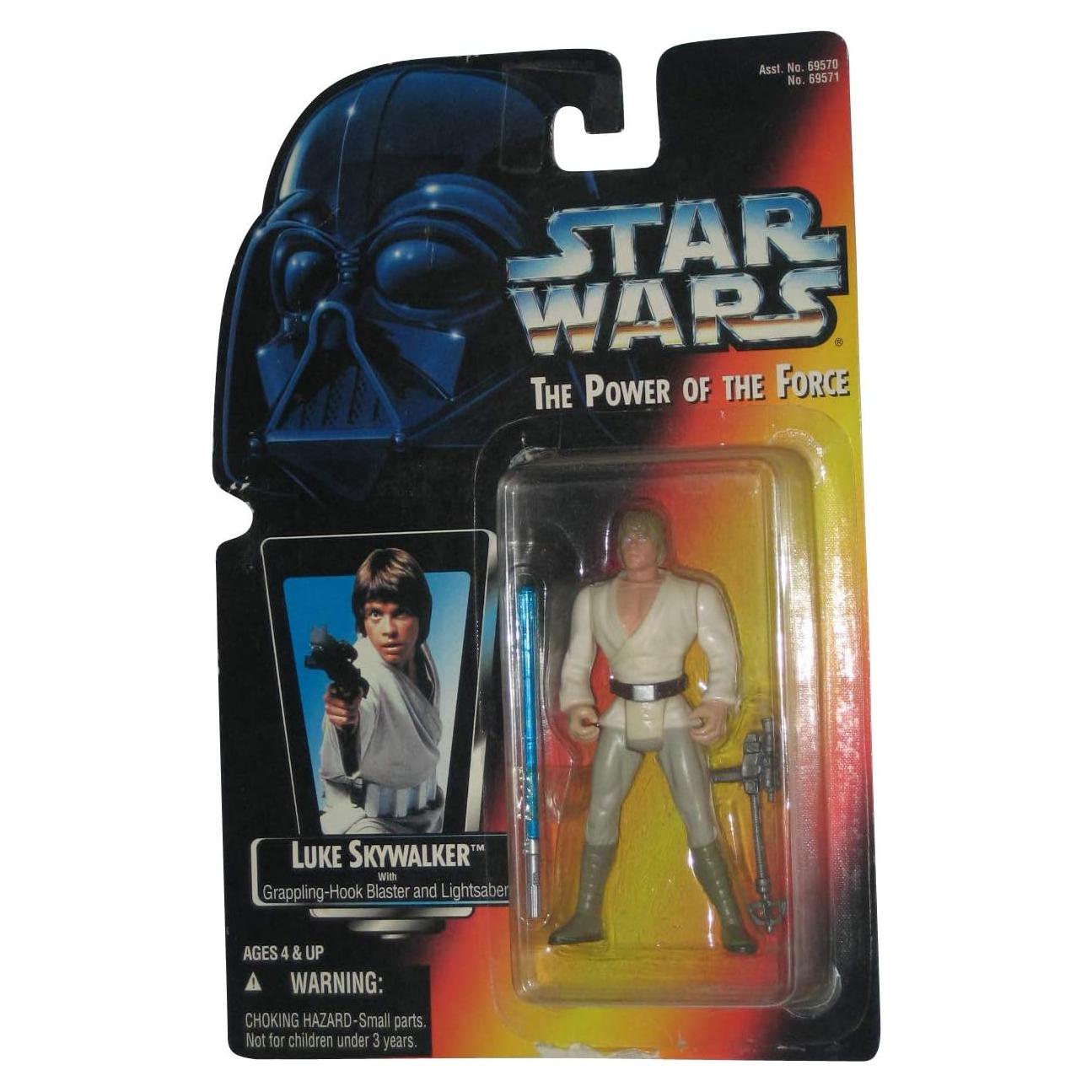 Figura de Acción Luke Skywalker con Blaster Kenner 10 cm