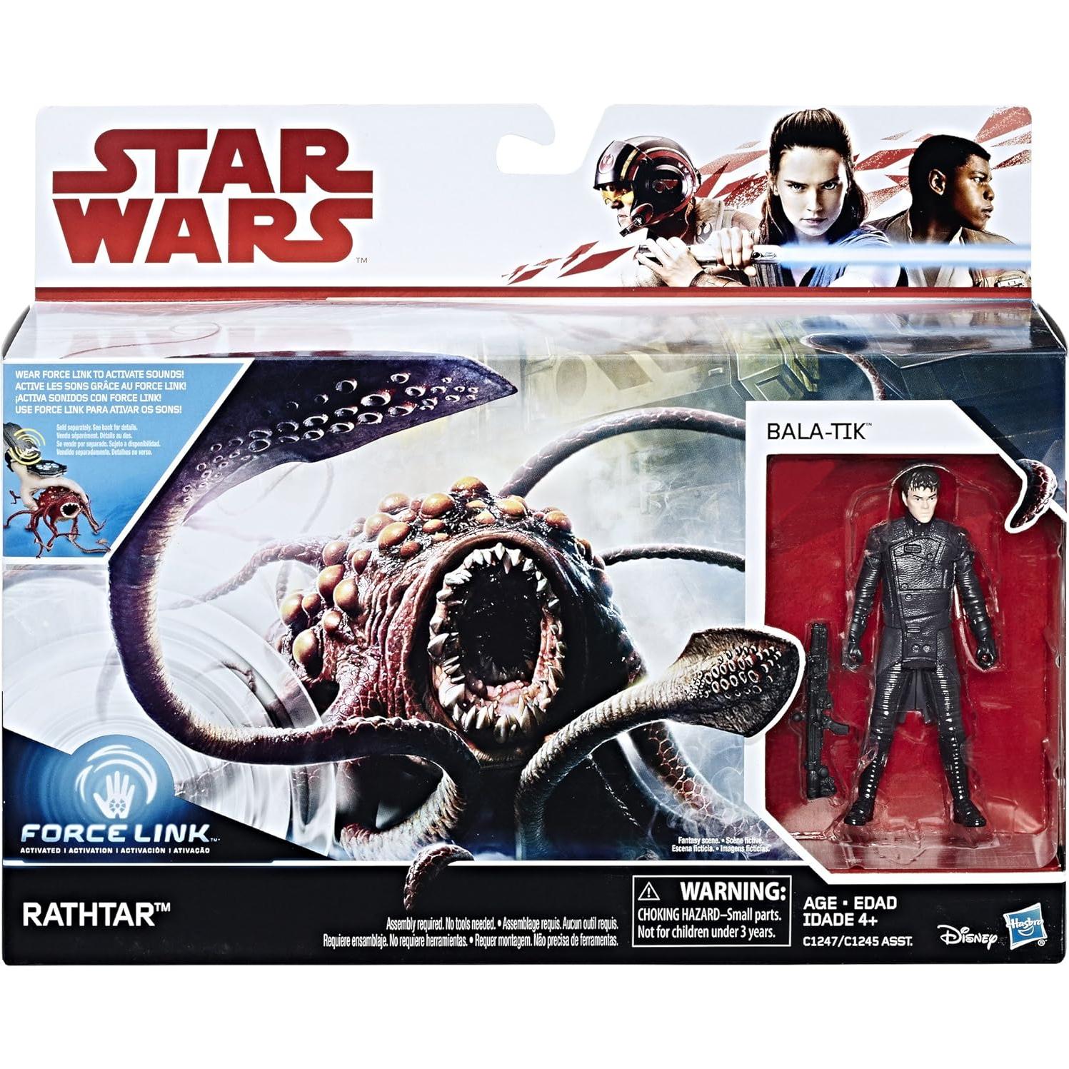 Figura Rathtar y Bala-Tik Star Wars Force Link 9.53 cm