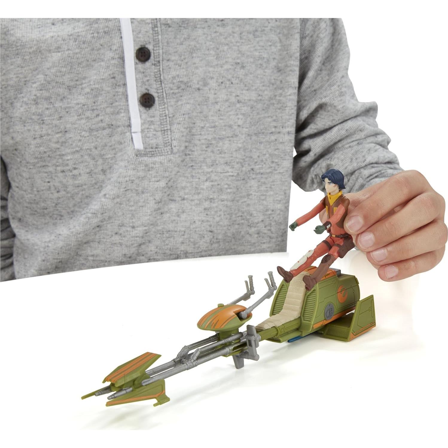 Figura de acción Ezra Bridger Star Wars Hasbro 7.6 cm