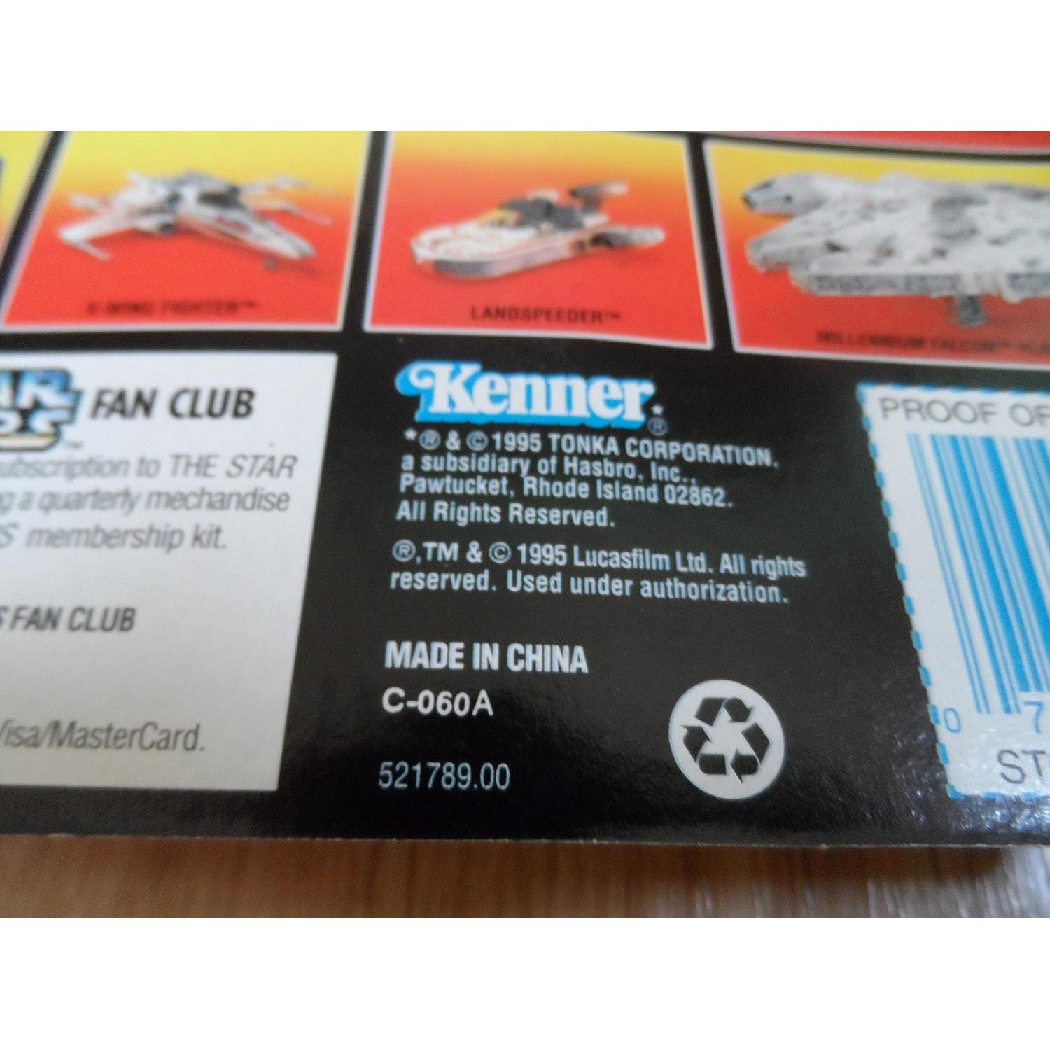 Figura de Acción Stormtrooper Hasbro 1995 con Rifle Blaster