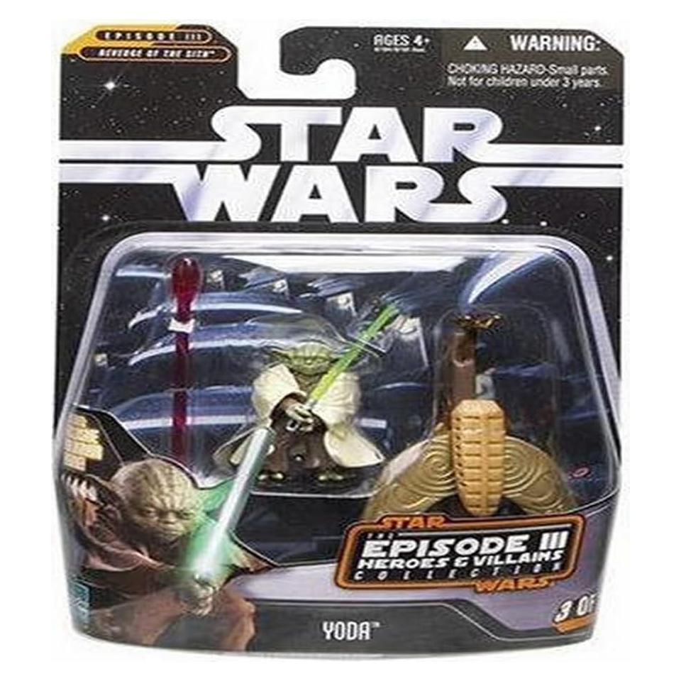 Figura de Acción Yoda Star Wars 22.86 cm con Sable de Luz