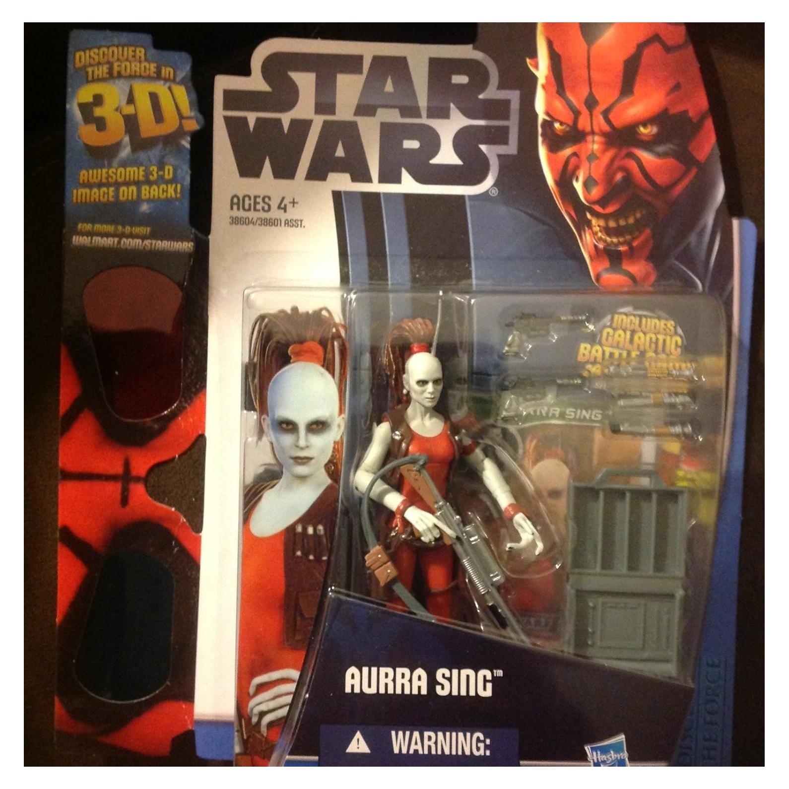 Figura de Acción Aurra Sing Star Wars 2012 9.5 cm Hasbro