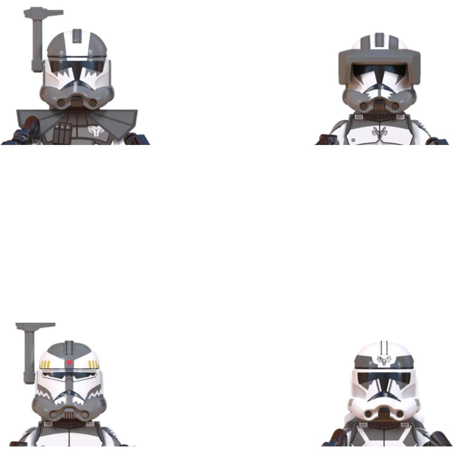 Set de Batalla Tropas Clon Wolfpack 14 Figuras KTc