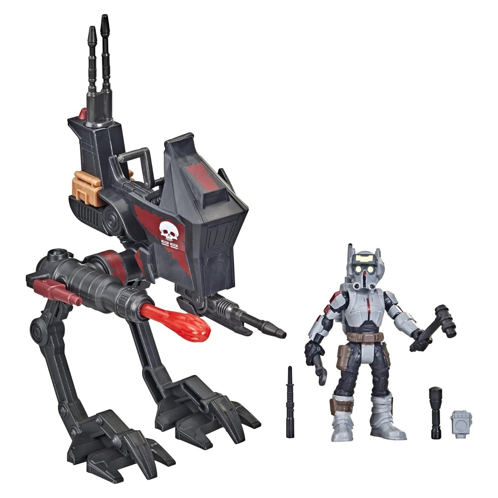Figura y Vehículo Tech (Bad Batch) AT-RT Ambush 6 Accesorios