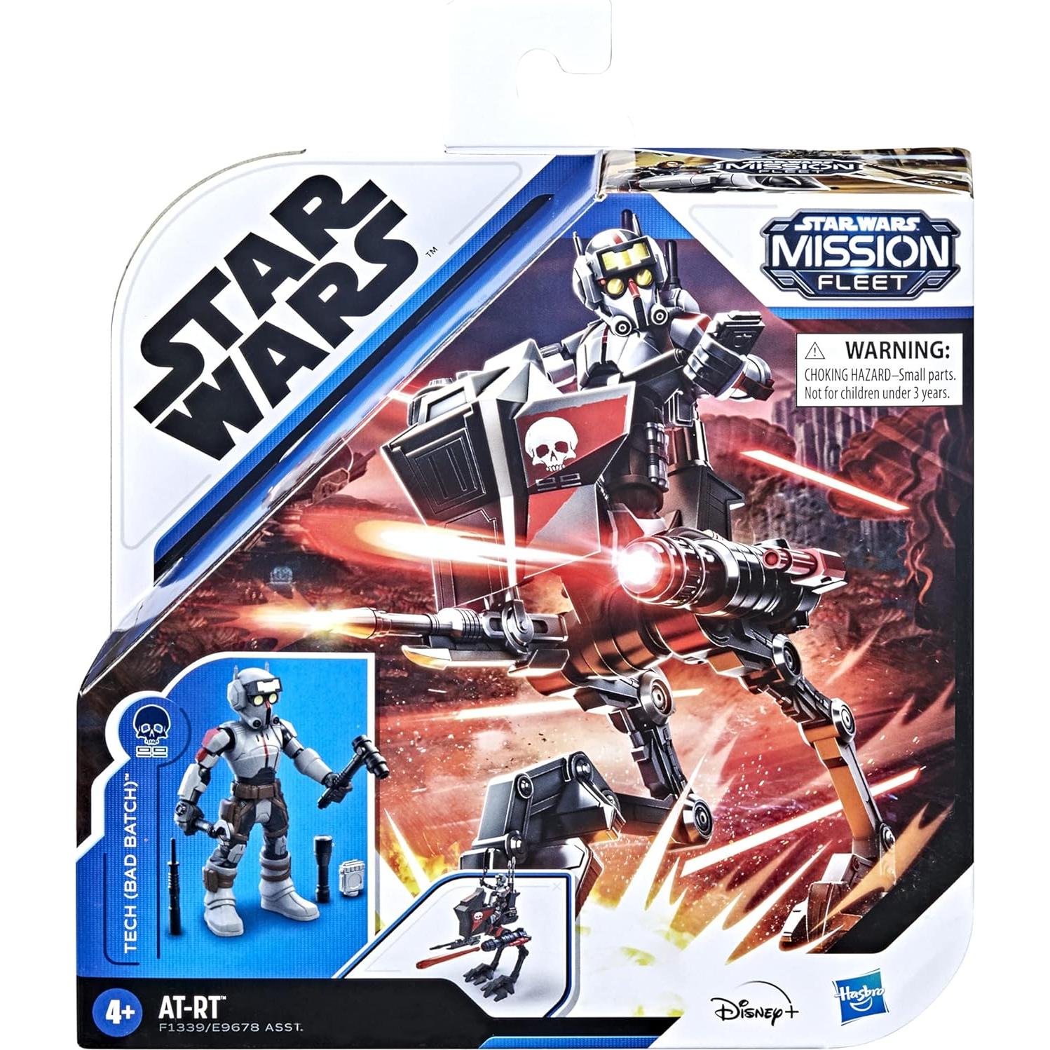 Figura y Vehículo Tech (Bad Batch) AT-RT Ambush 6 Accesorios