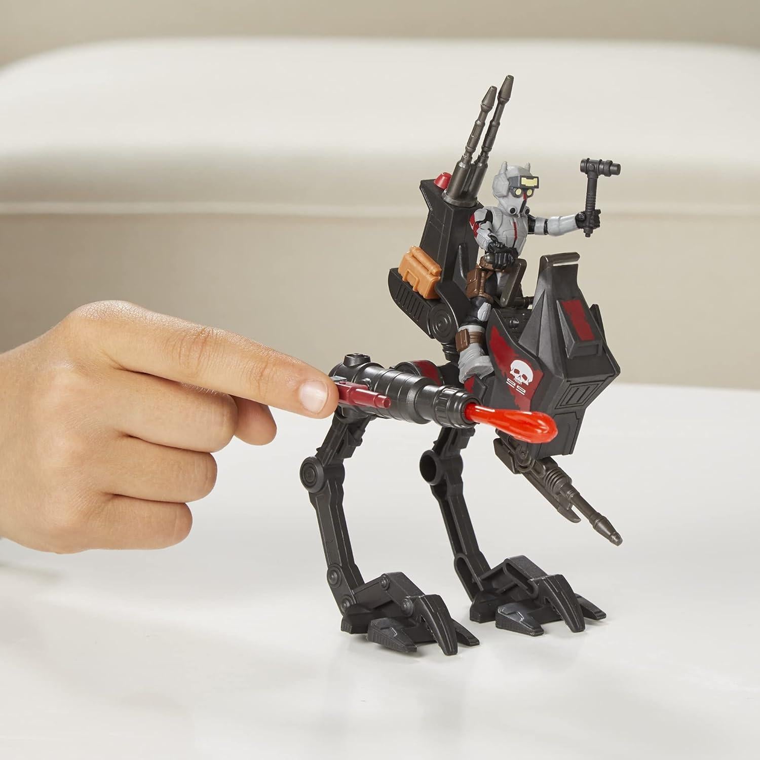 Figura y Vehículo Tech (Bad Batch) AT-RT Ambush 6 Accesorios