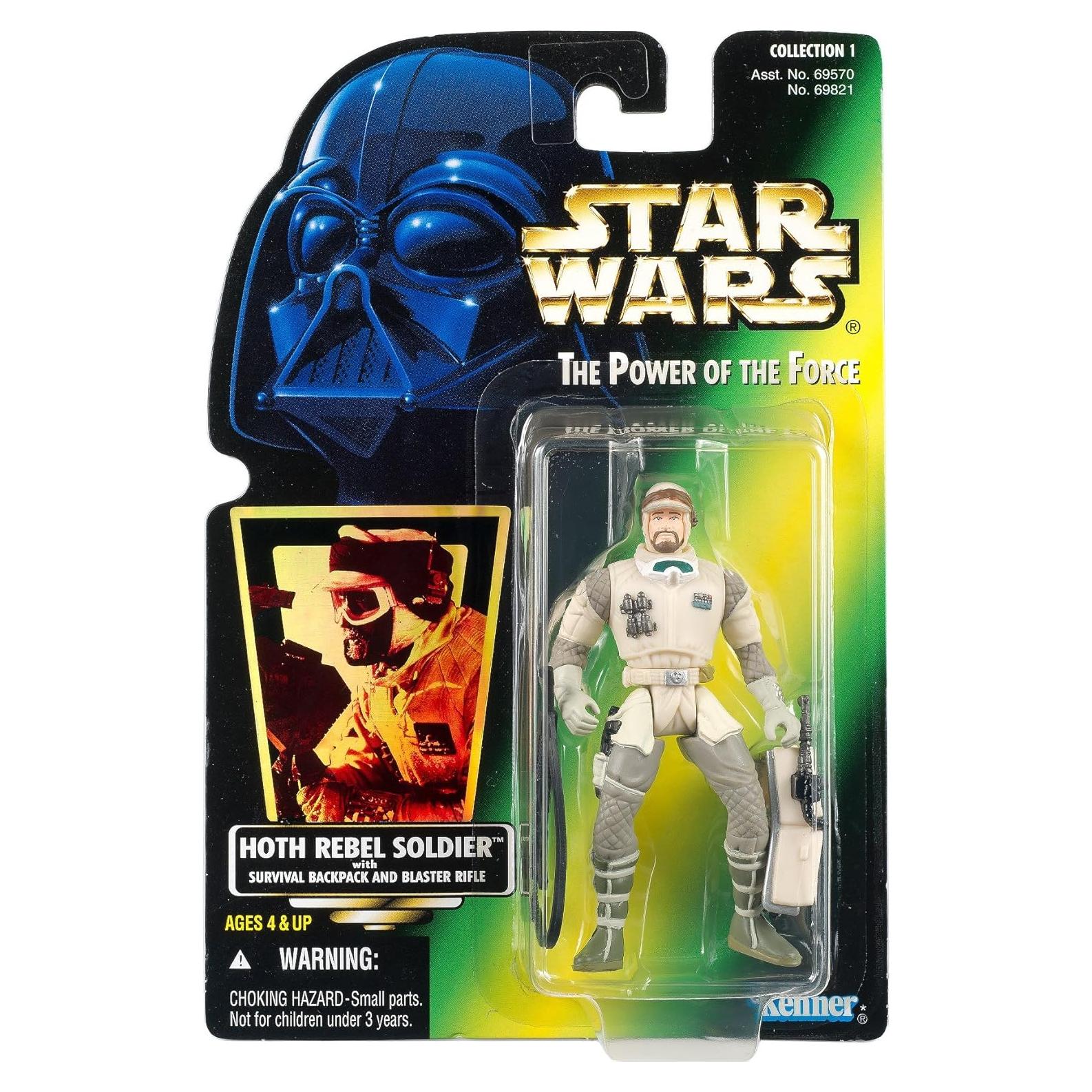 Figura de Acción Soldado Rebelde de Hoth Kenner 15.2 cm