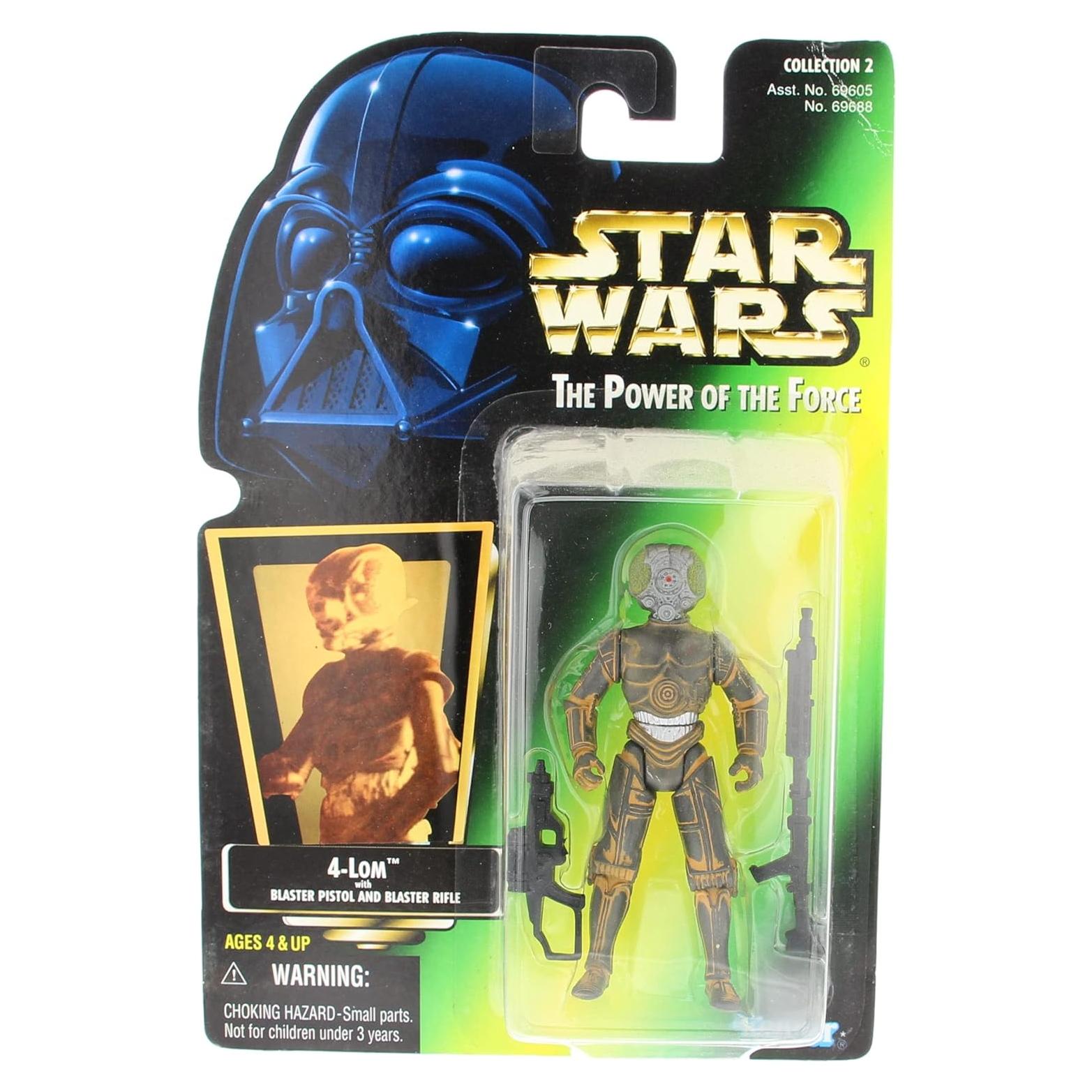 Figura de Acción Star Wars 4-Lom Kenner 1997 9.5 cm