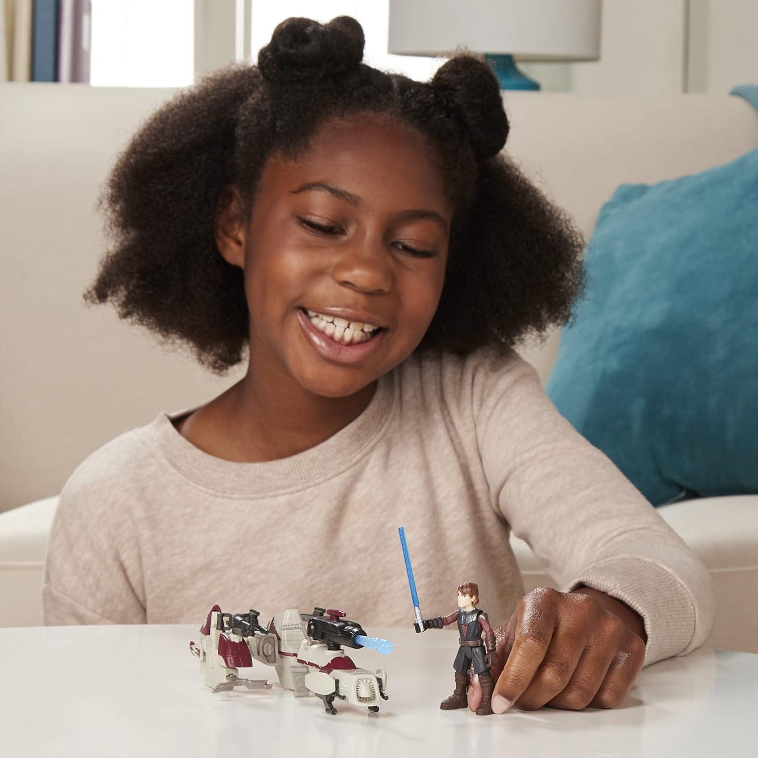 Figura y Vehículo Anakin Skywalker BARC Speeder 6.35 cm Hasbro