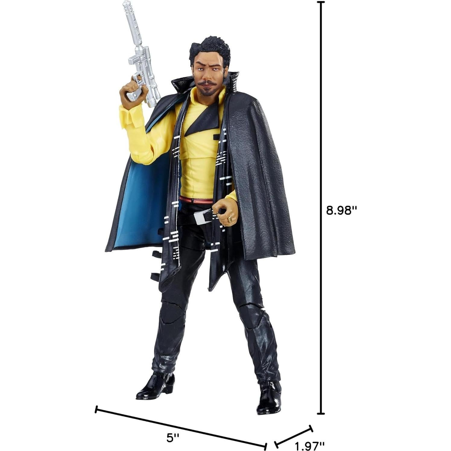Figura Lando Calrissian 15 cm Star Wars Serie Negra Hasbro