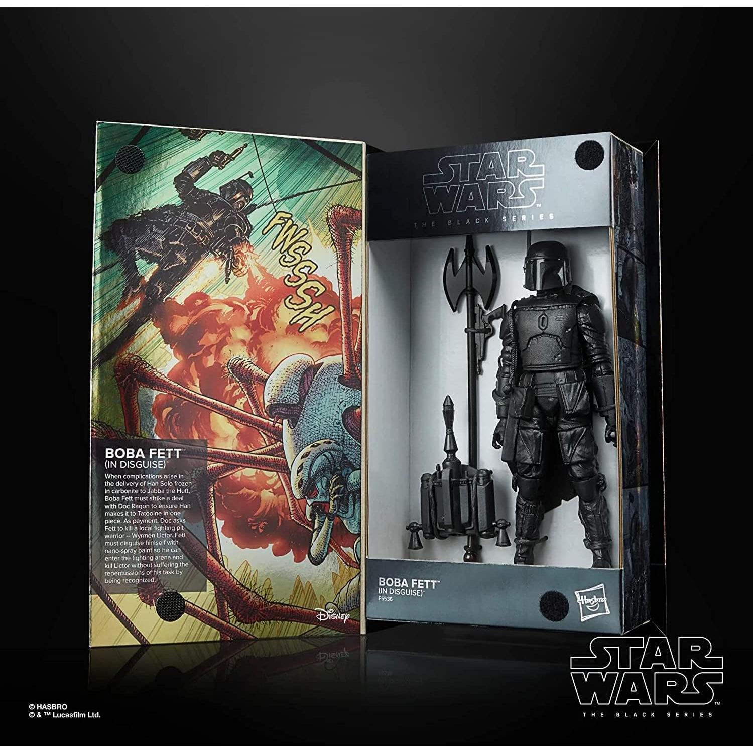 Figura Boba Fett (disfrazado) Star Wars La Serie Negra 15 cm