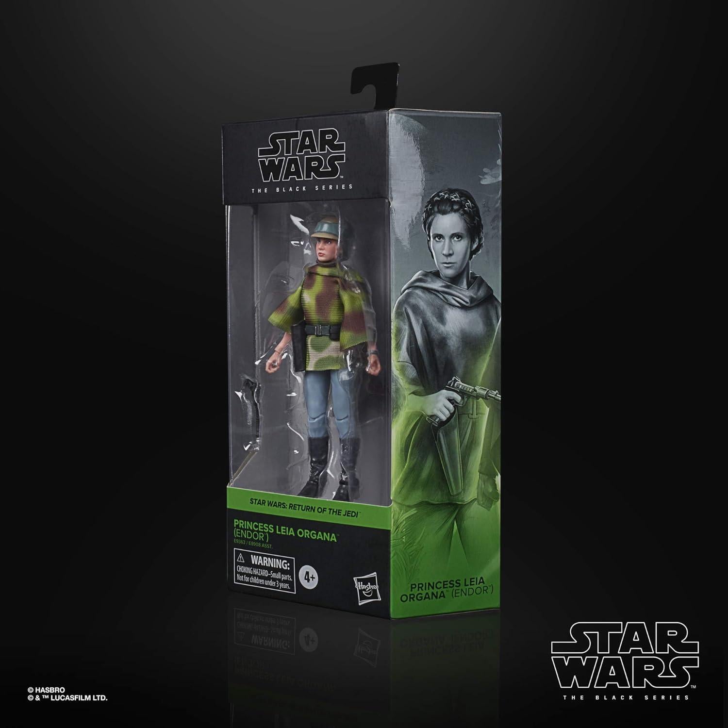 Figura Coleccionable Princesa Leia Organa Endor 15.24 cm Hasbro