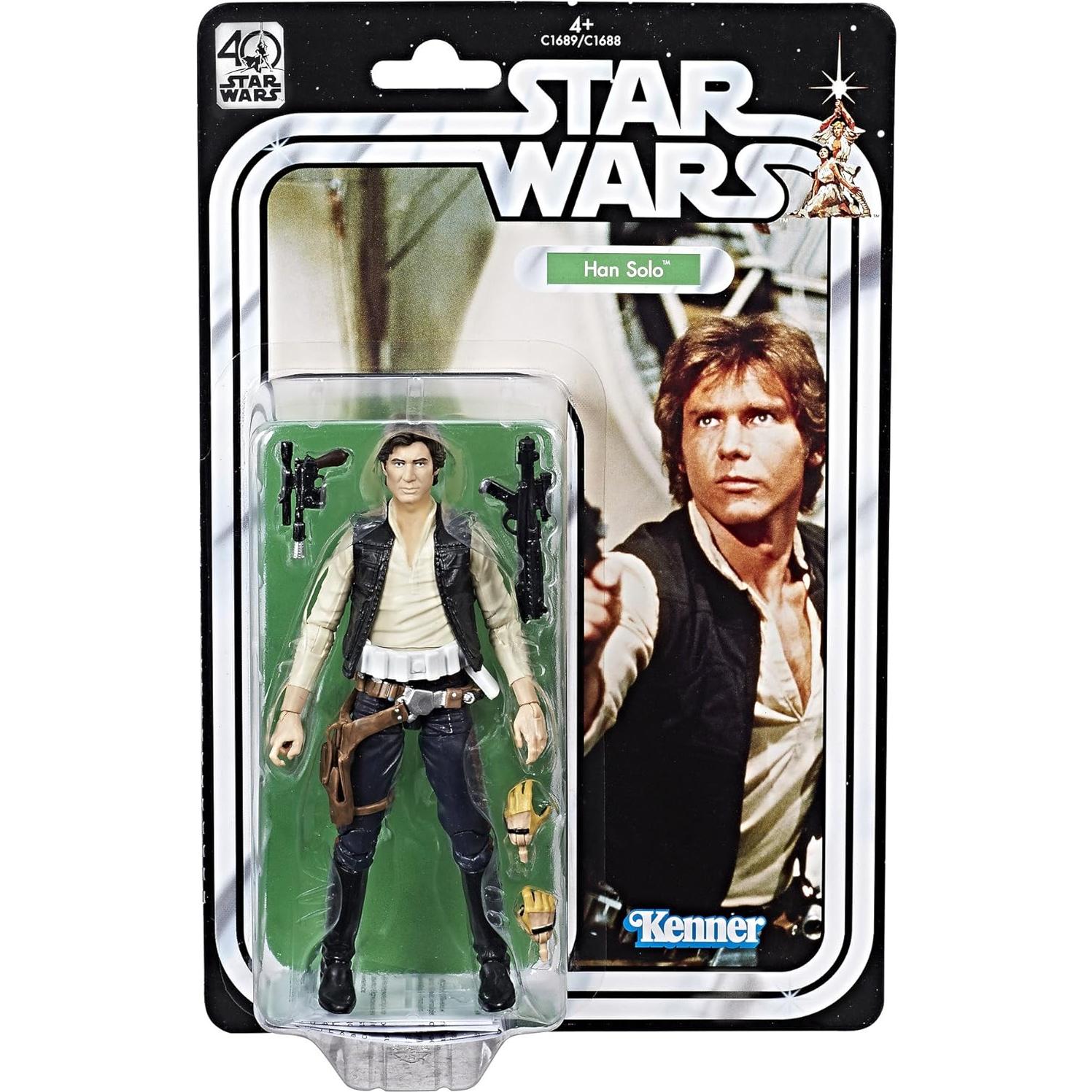 Figura de Acción Han Solo 40 Aniversario Star Wars 15 cm