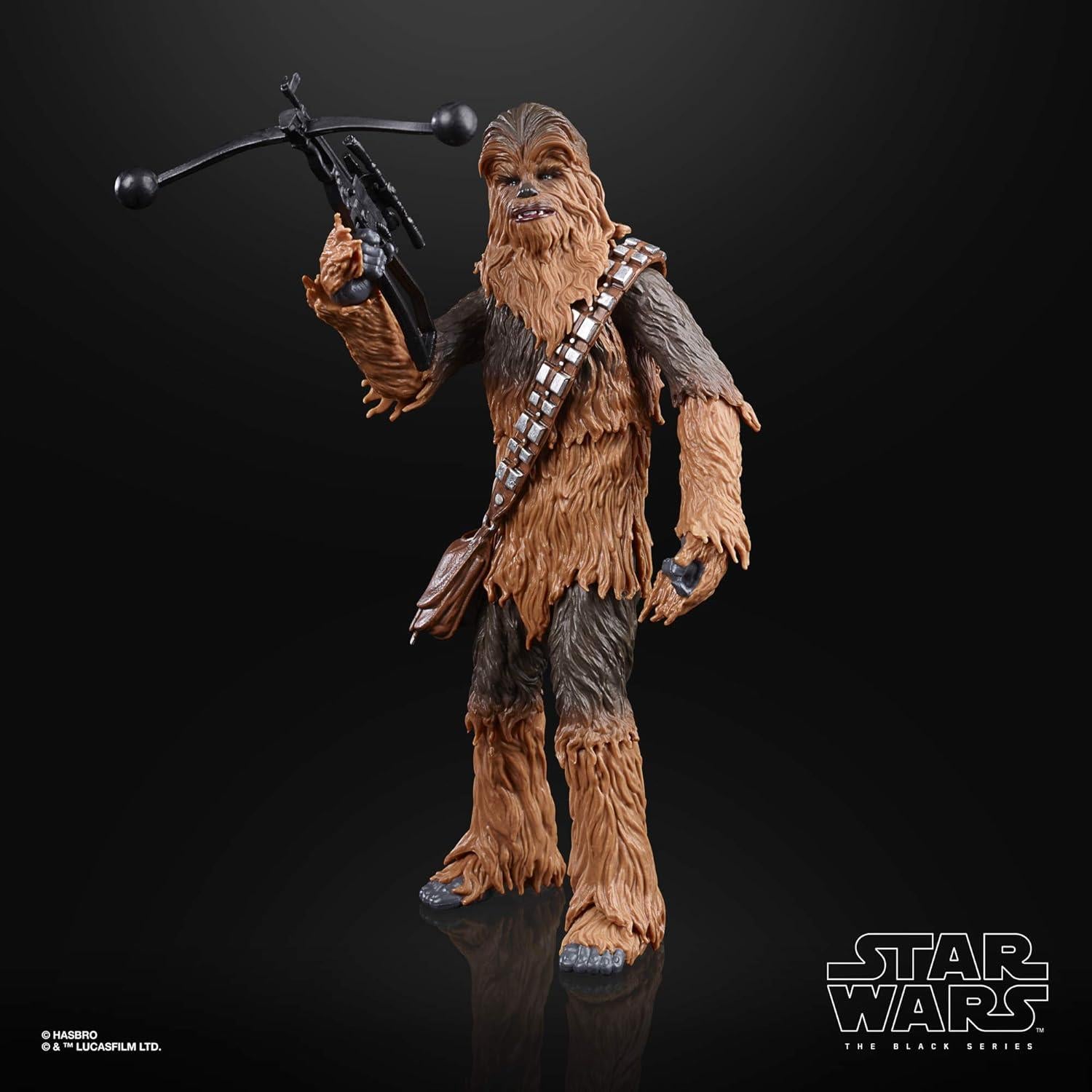 Figura Chewbacca 15 cm Star Wars La Serie Negra 40 Aniversario