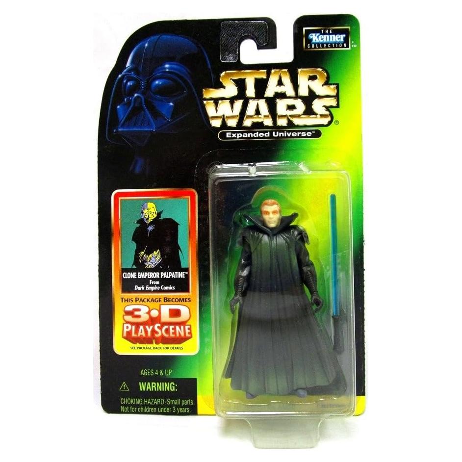 Figura de Acción Emperador Palpatine Clonado Hasbro 20cm