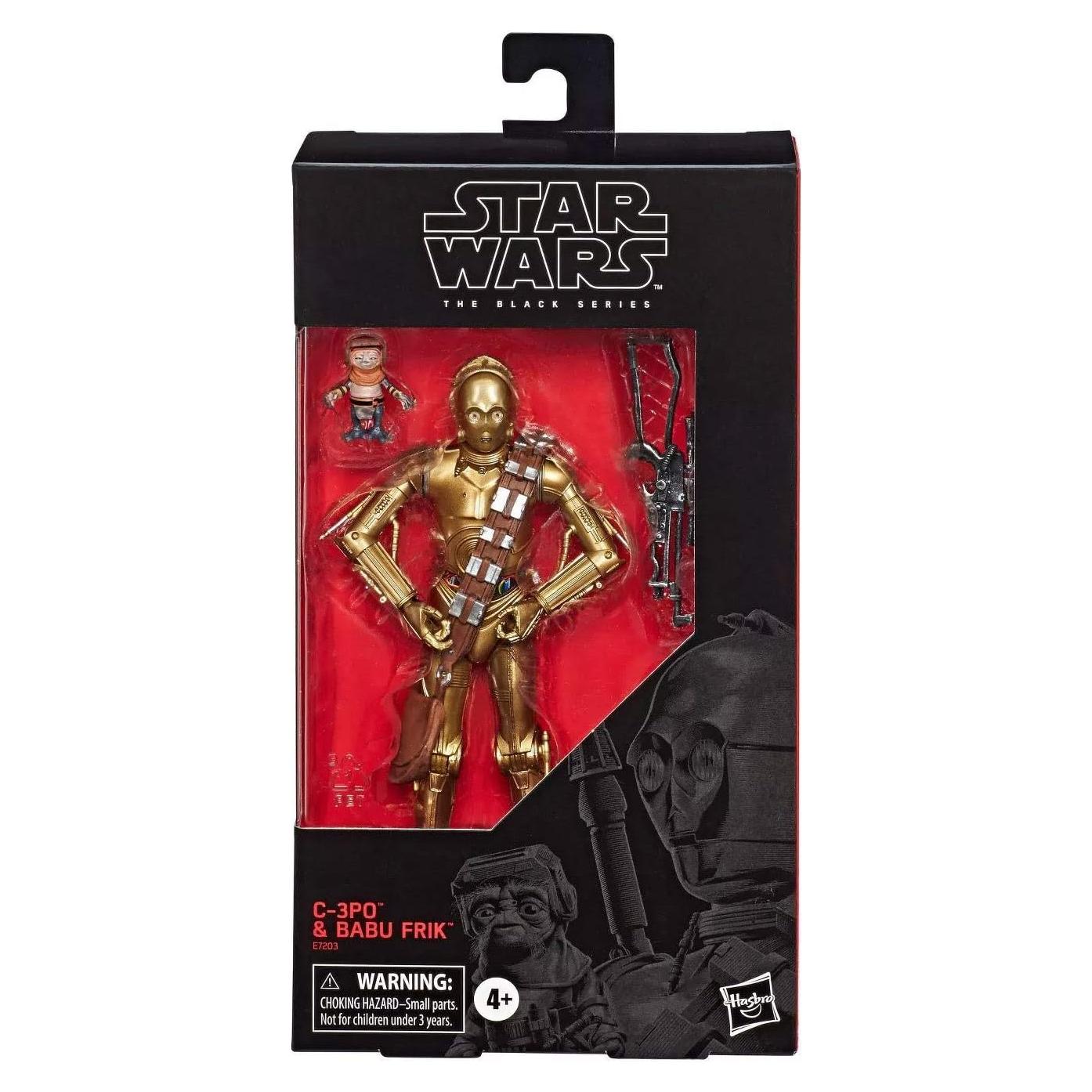 Figura de Acción Star Wars C-3PO y Babu Frik Hasbro 15.24 cm