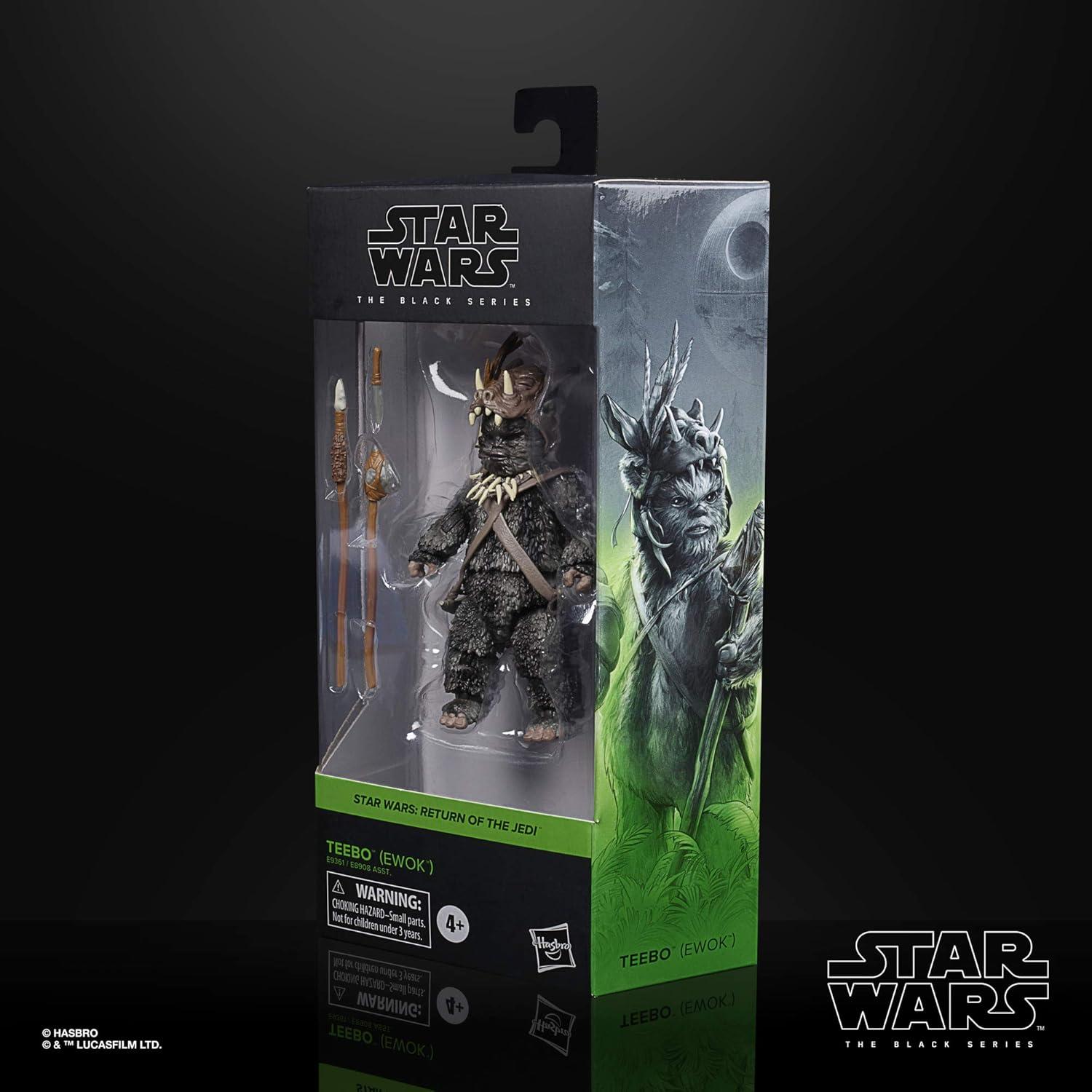 Figura de Acción Teebo Ewok Star Wars 15.24 cm Hasbro