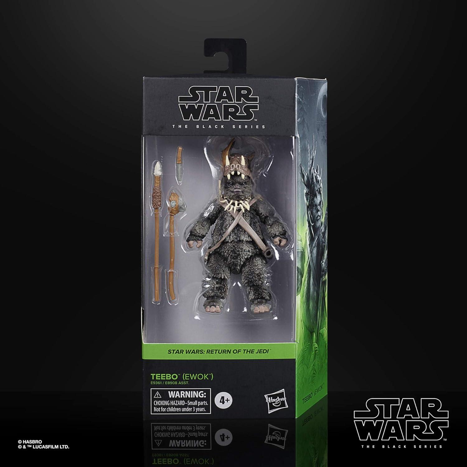 Figura de Acción Teebo Ewok Star Wars 15.24 cm Hasbro