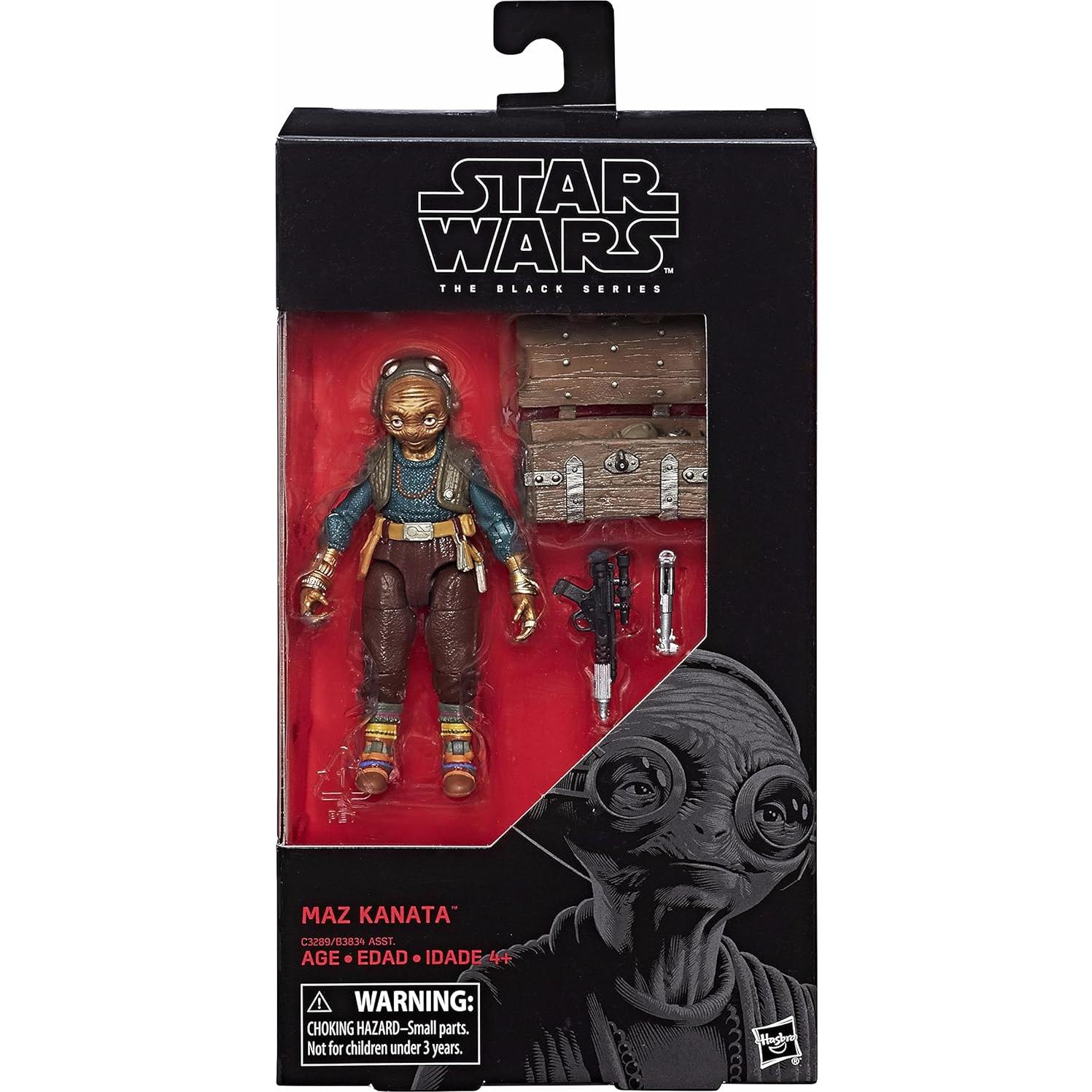 Figura Maz Kanata 15cm Star Wars The Black Series Hasbro