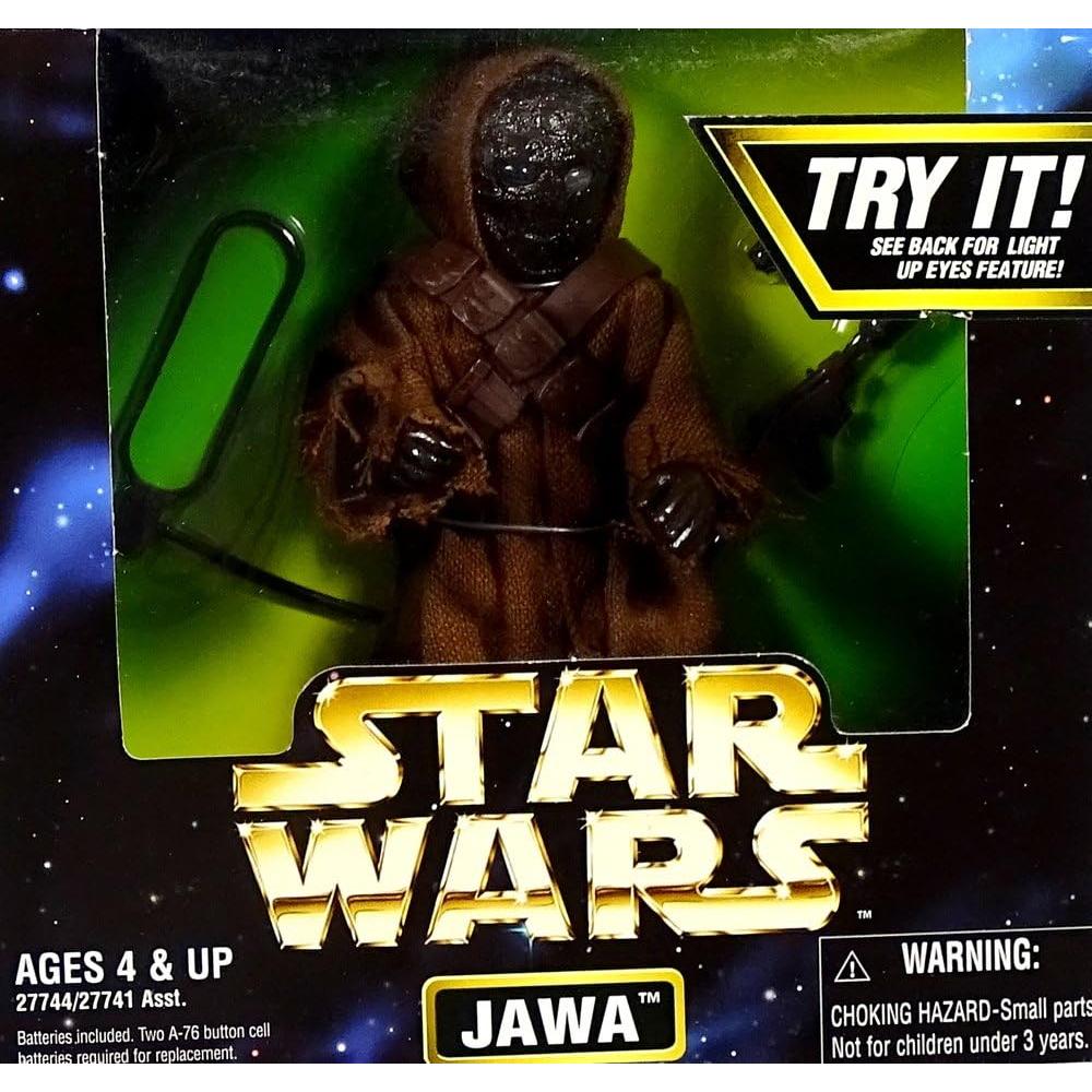 Figura de Acción Star Wars JAWA 17.8 cm con Ojos Iluminados