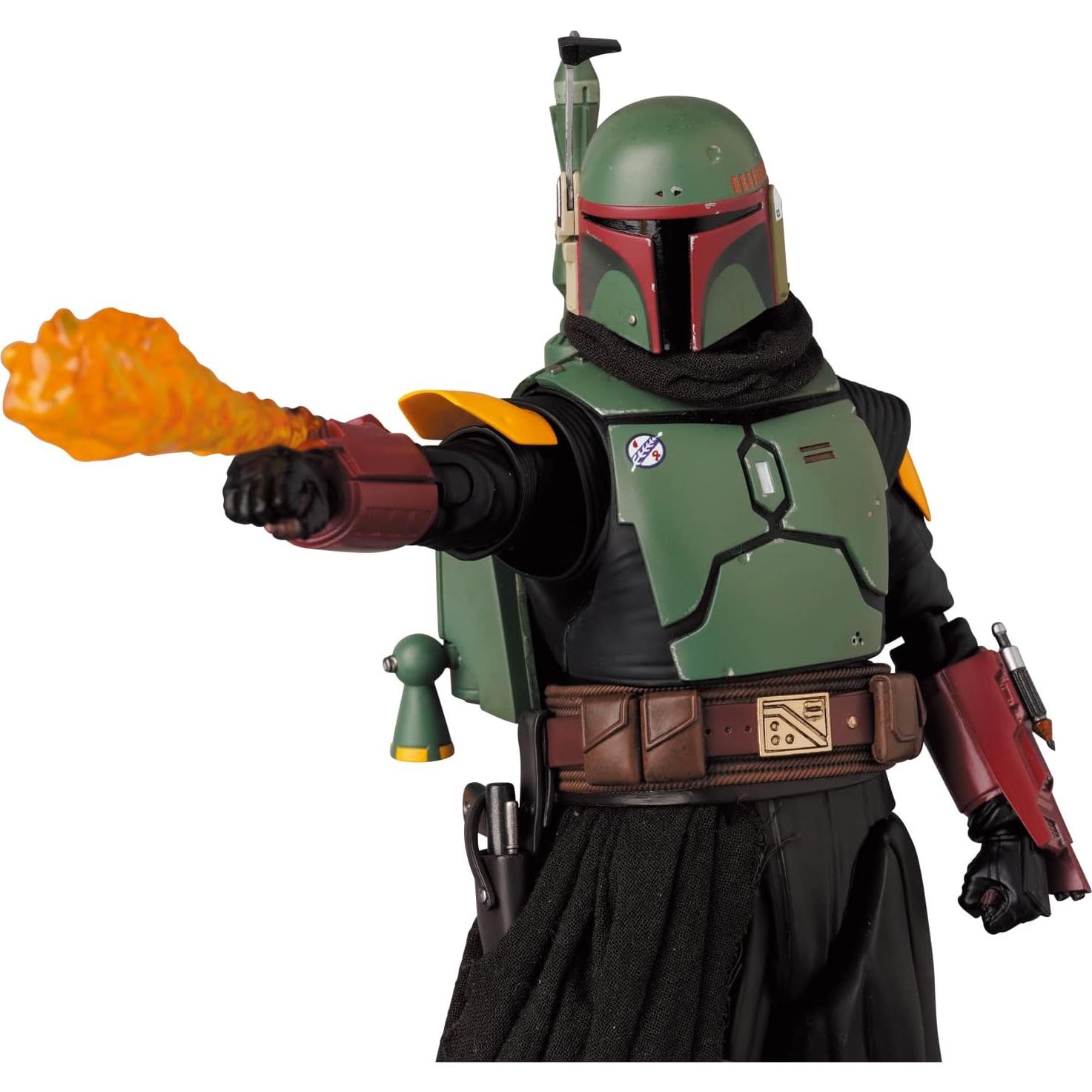Figura de Acción MAFEX Boba Fett Armadura Recuperada 160 mm