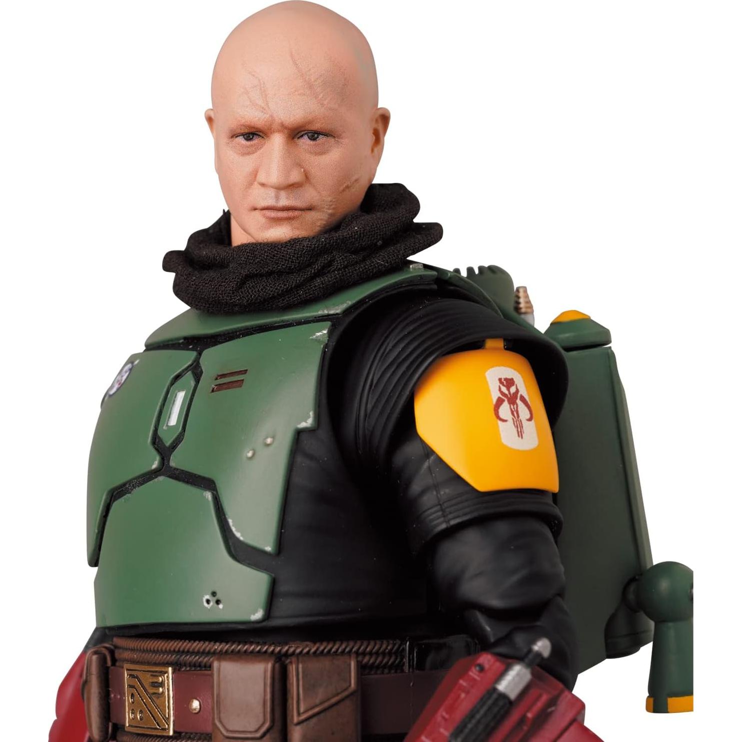 Figura de Acción MAFEX Boba Fett Armadura Recuperada 160 mm