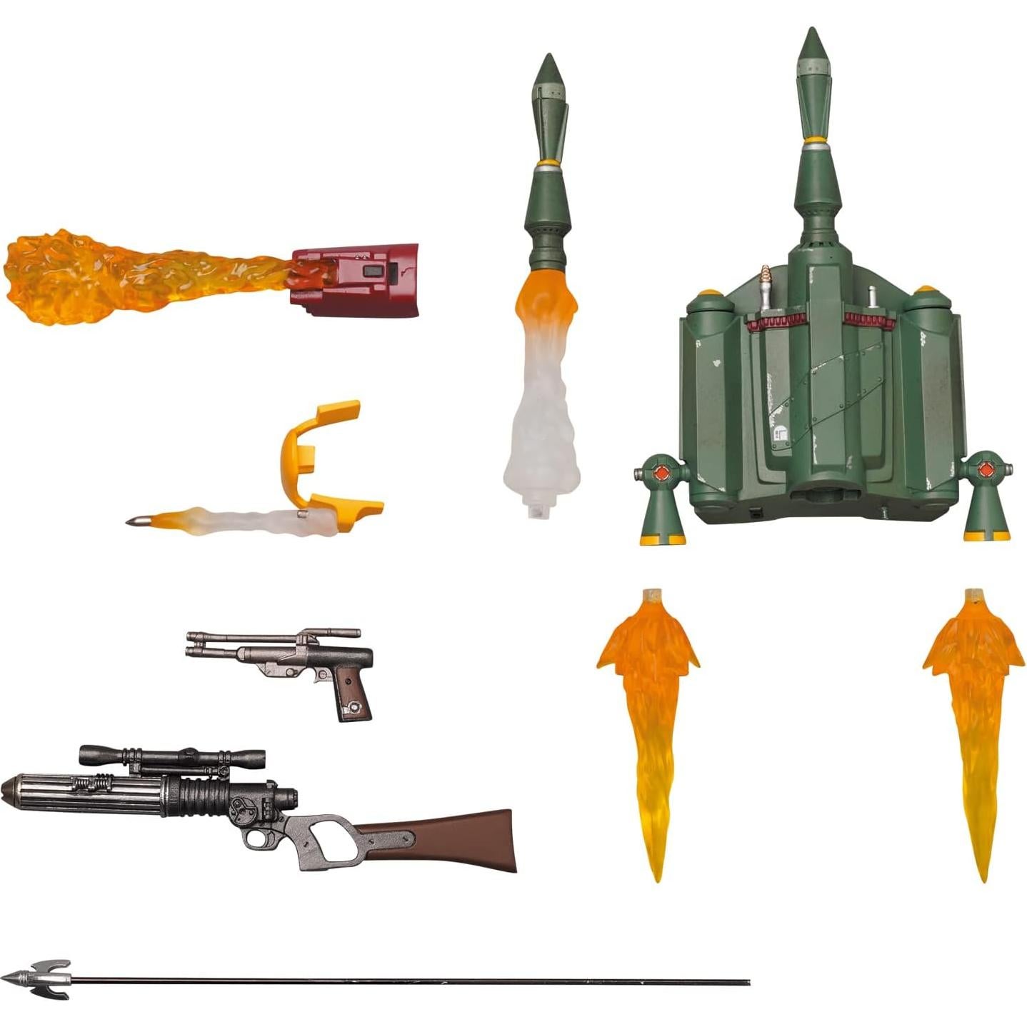 Figura de Acción MAFEX Boba Fett Armadura Recuperada 160 mm