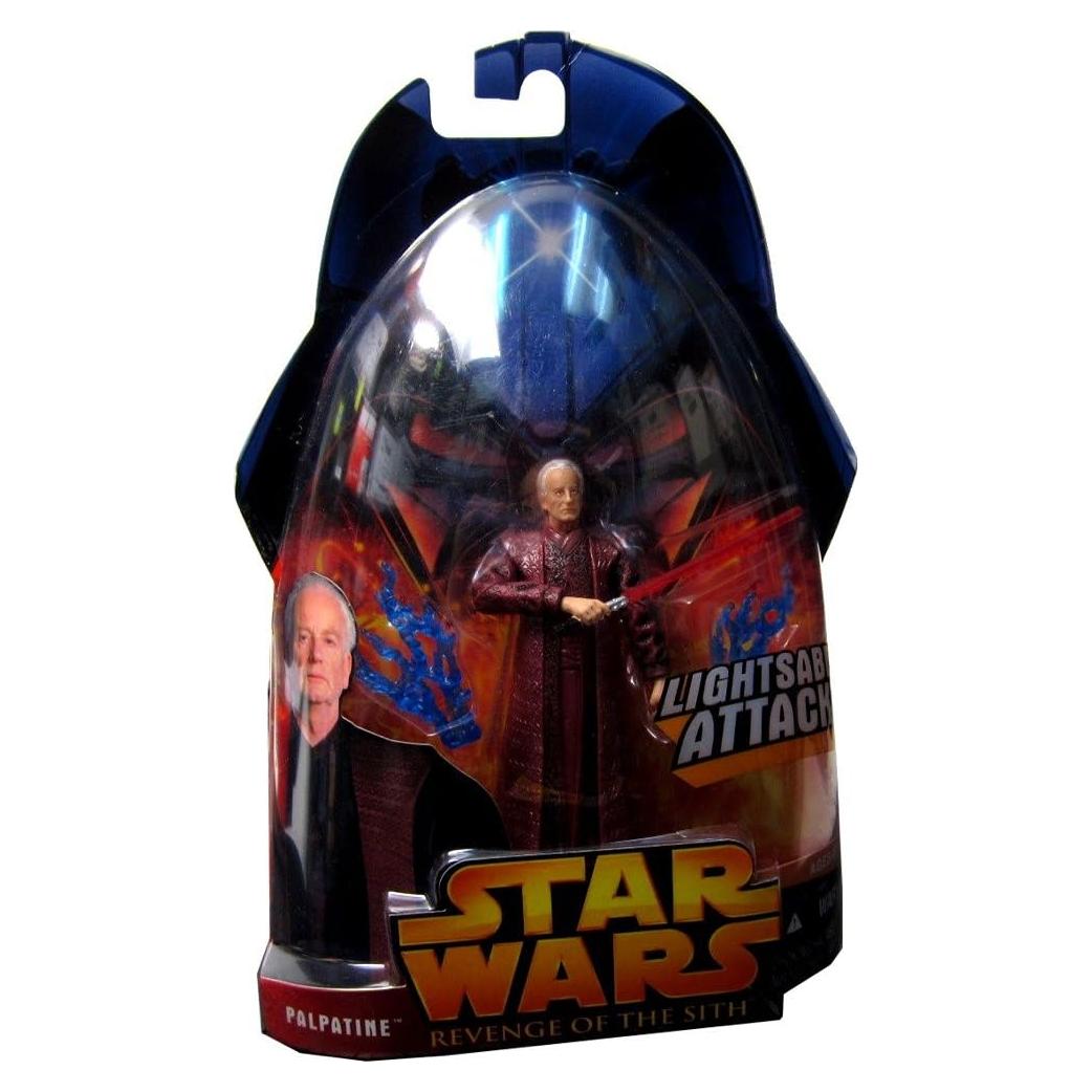 Figura de Ataque Palpatine Star Wars E3 con Sable de Luz