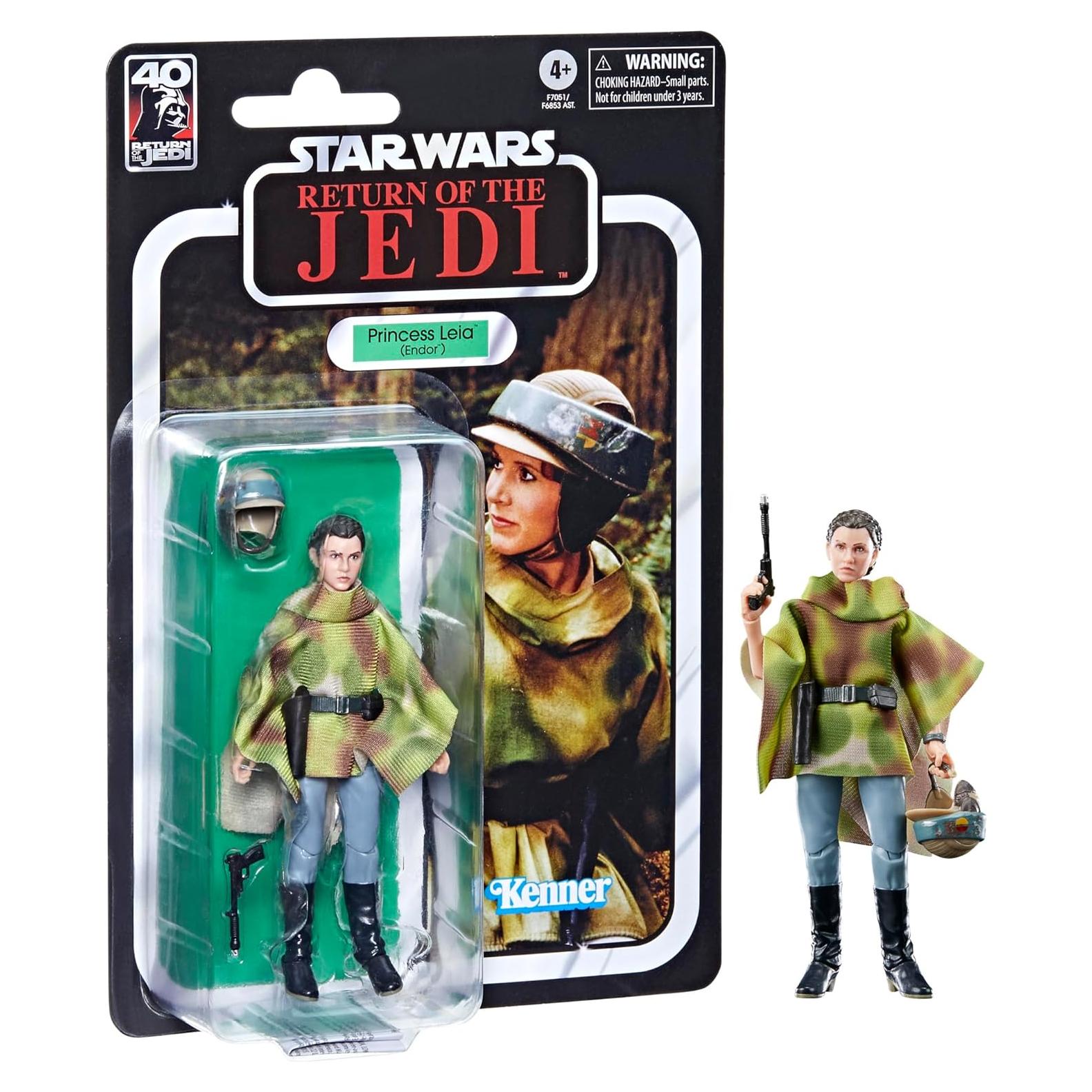 Figura de Acción Princesa Leia (Endor) Star Wars 15 cm