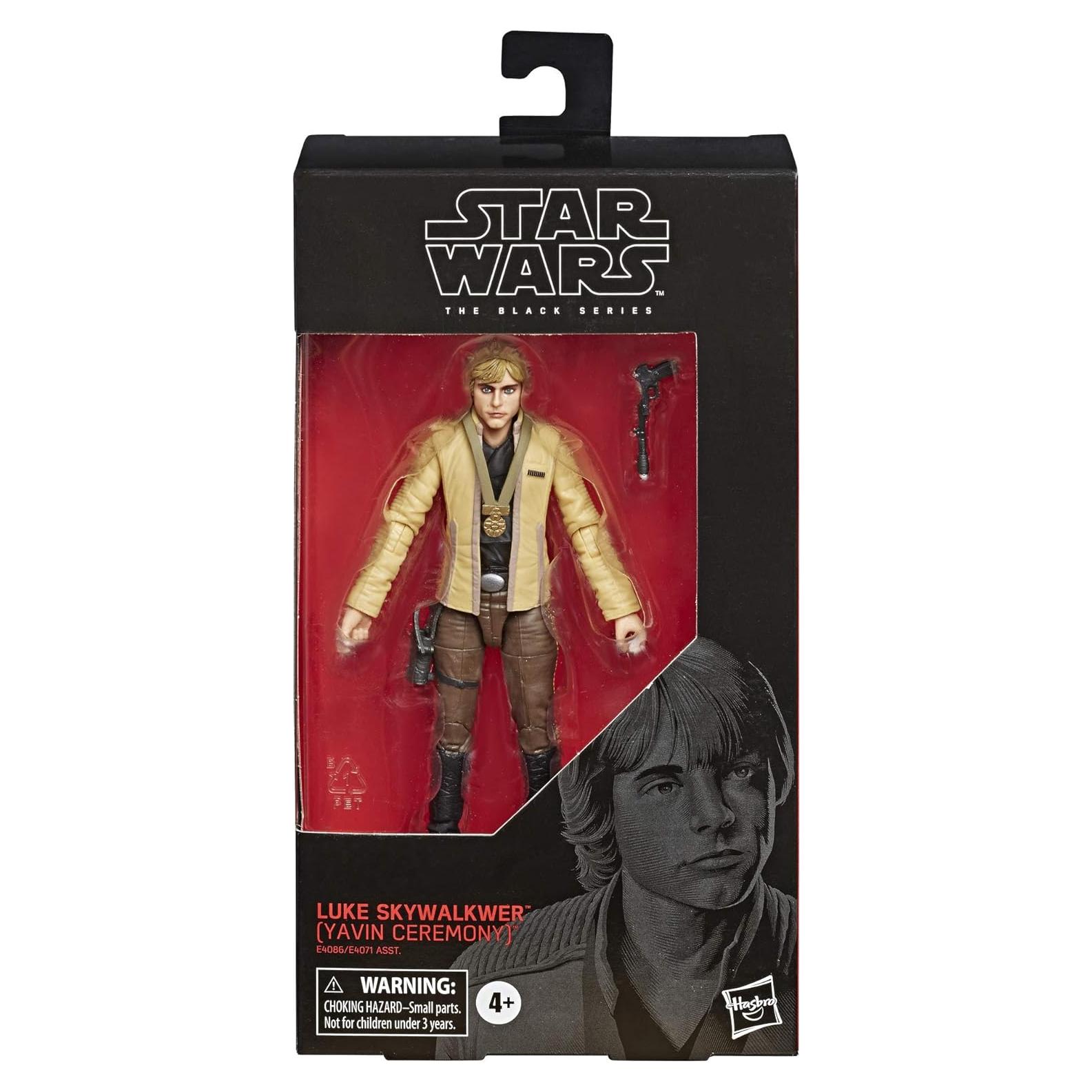 Figura Coleccionable Luke Skywalker Ceremonia Yavin Hasbro 22.86 cm