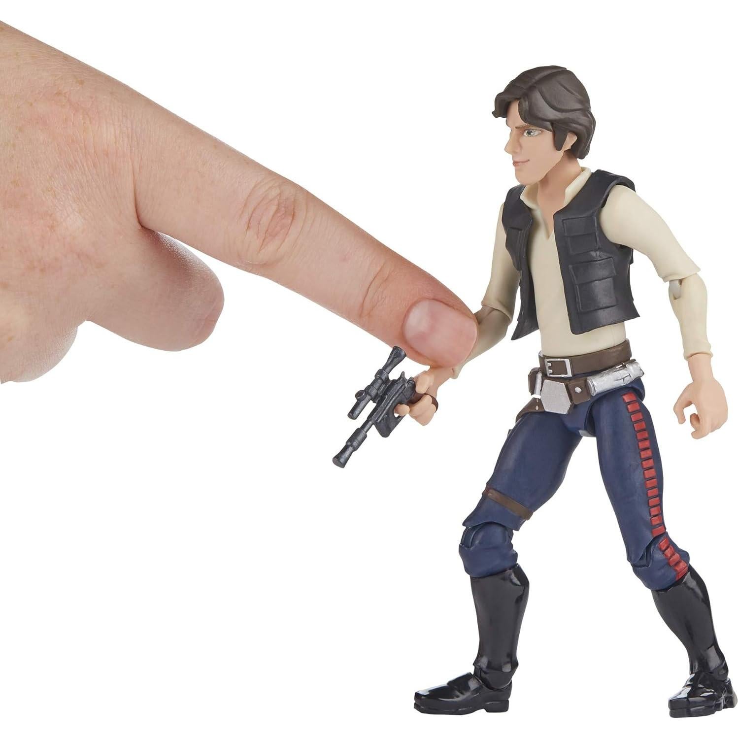 Figura de Acción Han Solo 12.7 cm Star Wars Galaxia de Aventuras