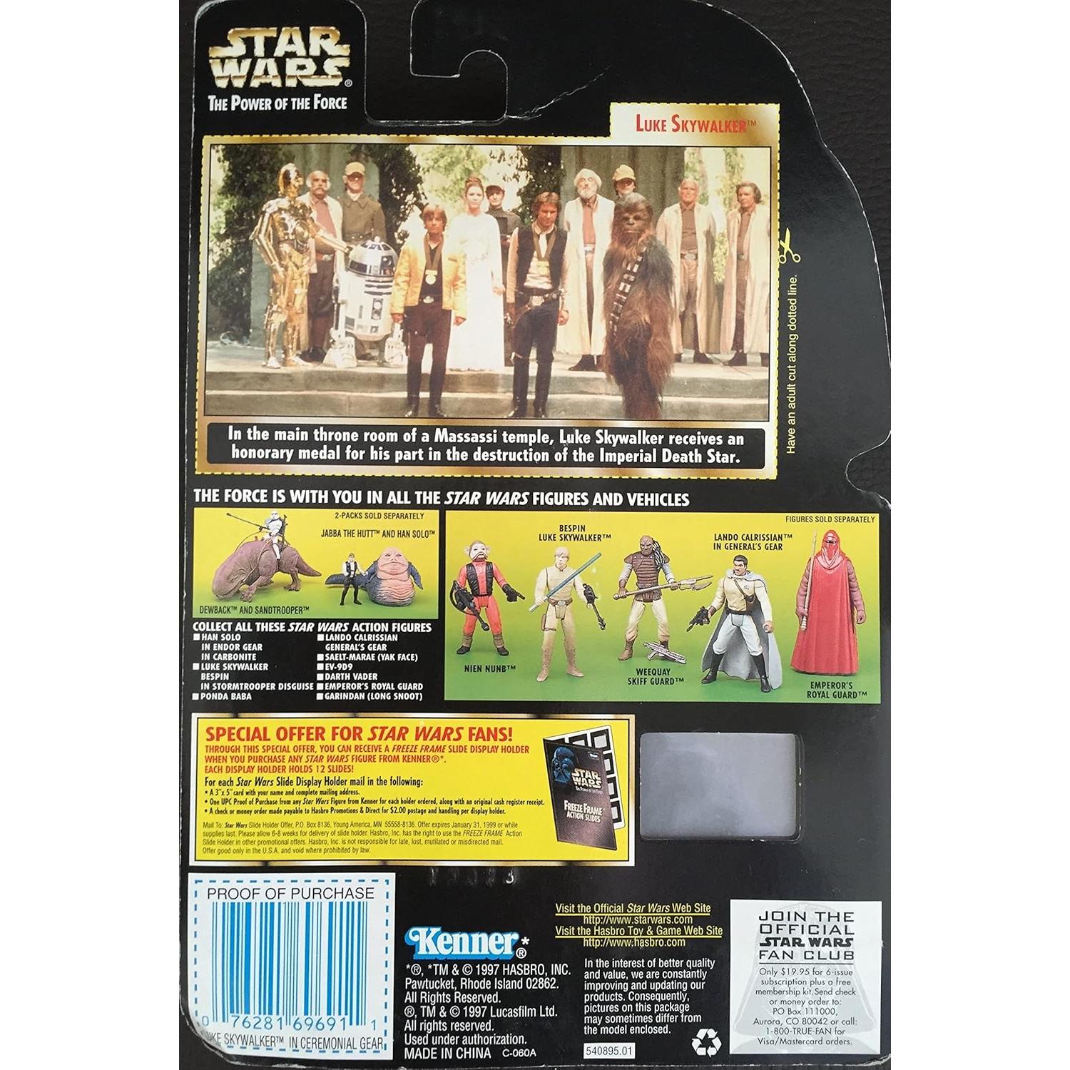 Figura Luke Skywalker Ceremonial Hasbro 10.16 cm 45.36 g