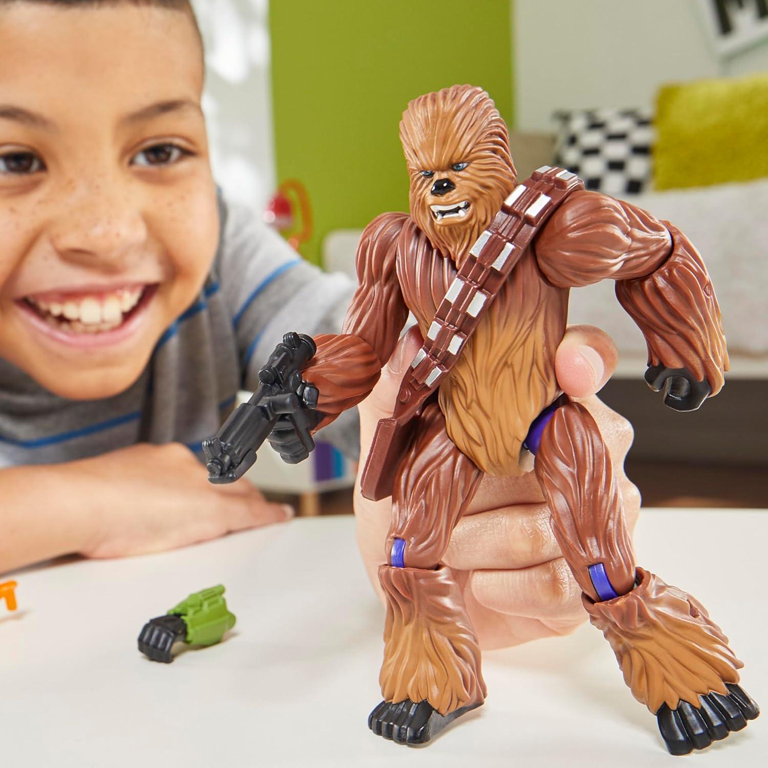 Figura Personalizada Chewbacca MixMashers Star Wars 12cm