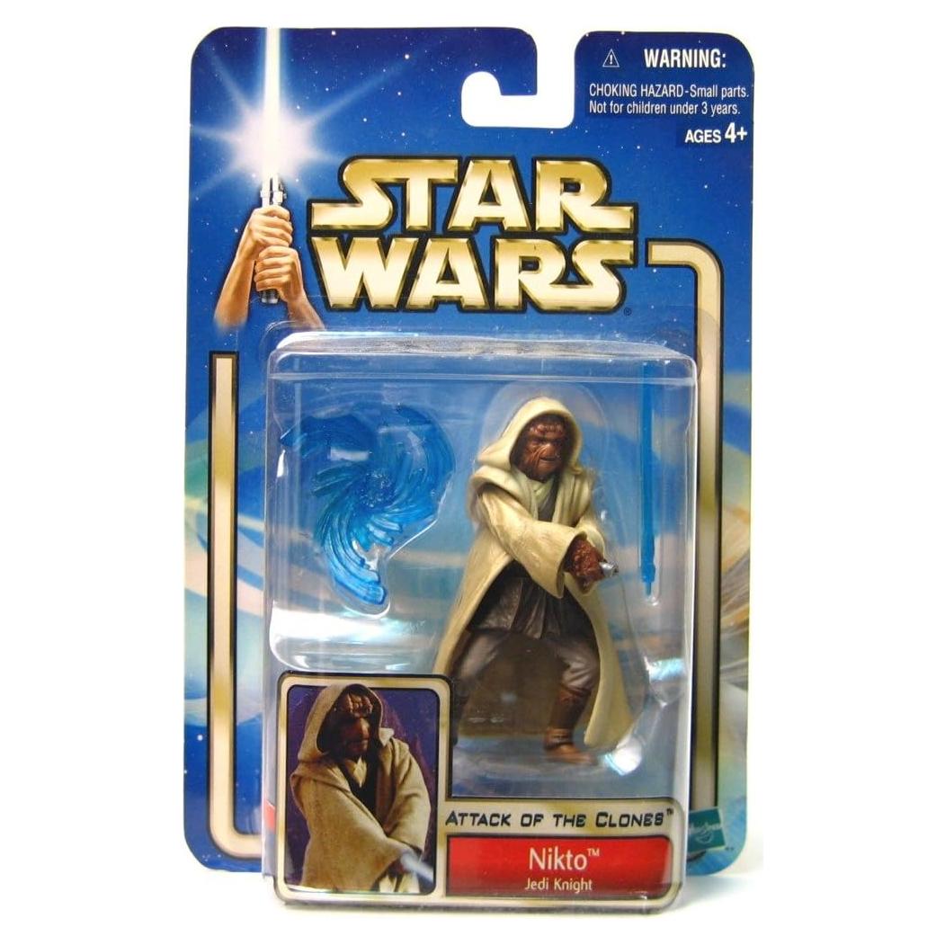 Figura de Acción Nikto Jedi Star Wars Hasbro 2002 9.5cm