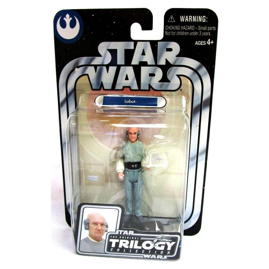Figura de acción Lobot #20 Star Wars Hasbro 2004 15 cm