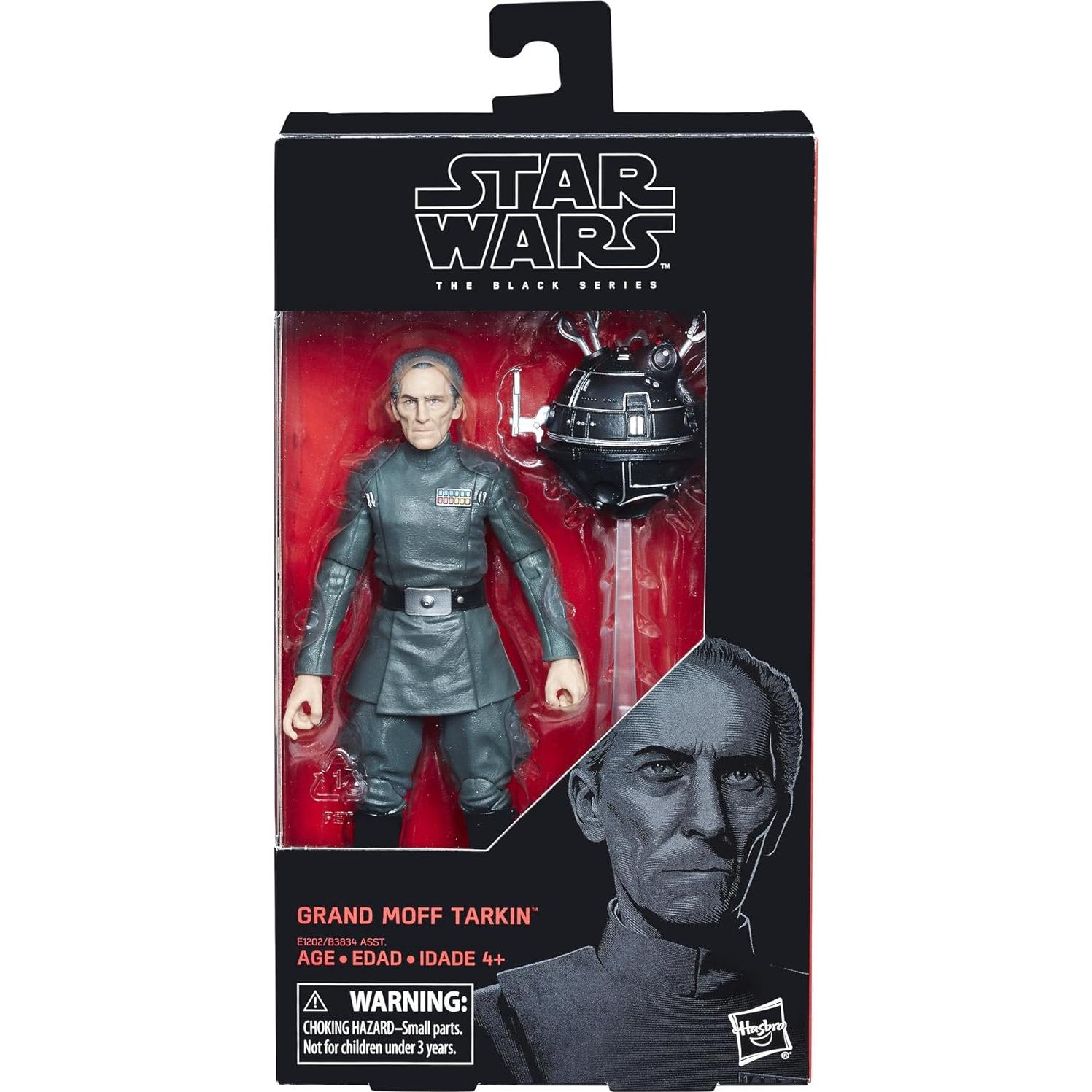 Figura de Acción Grand Moff Tarkin Hasbro E1202 5.1x12.7x22.9cm