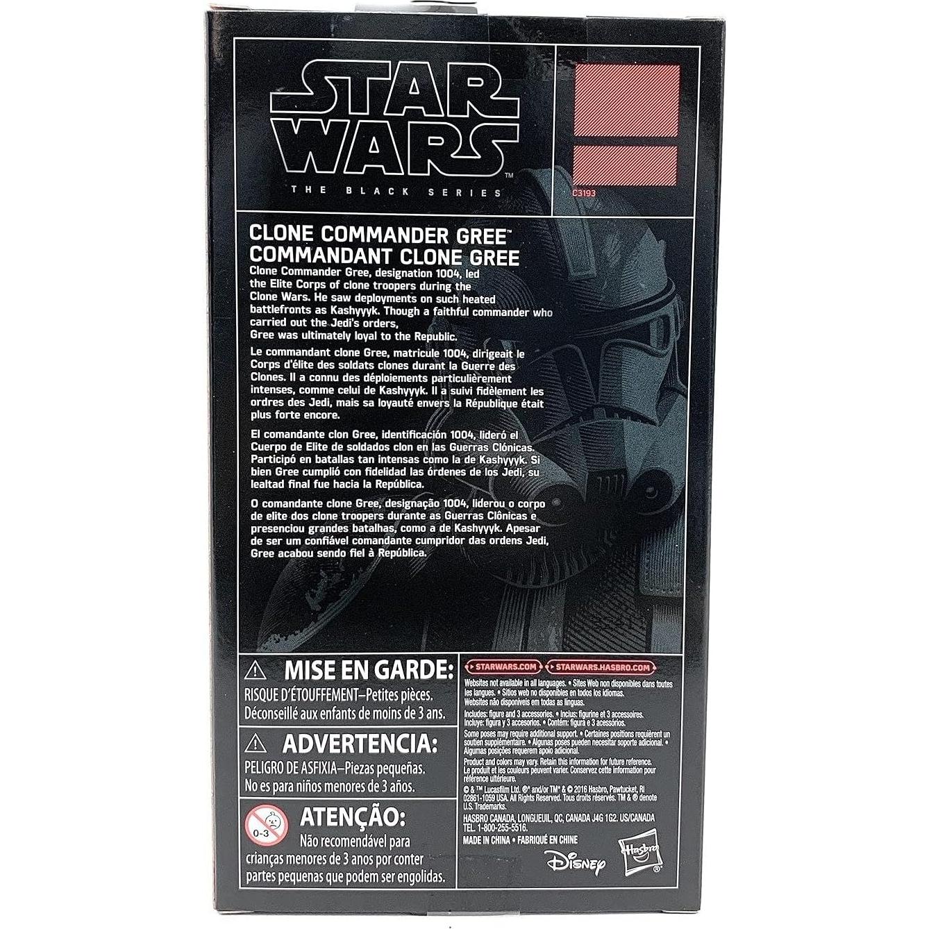 Figura de Acción Comandante Gree Star Wars 15 cm - Hasbro