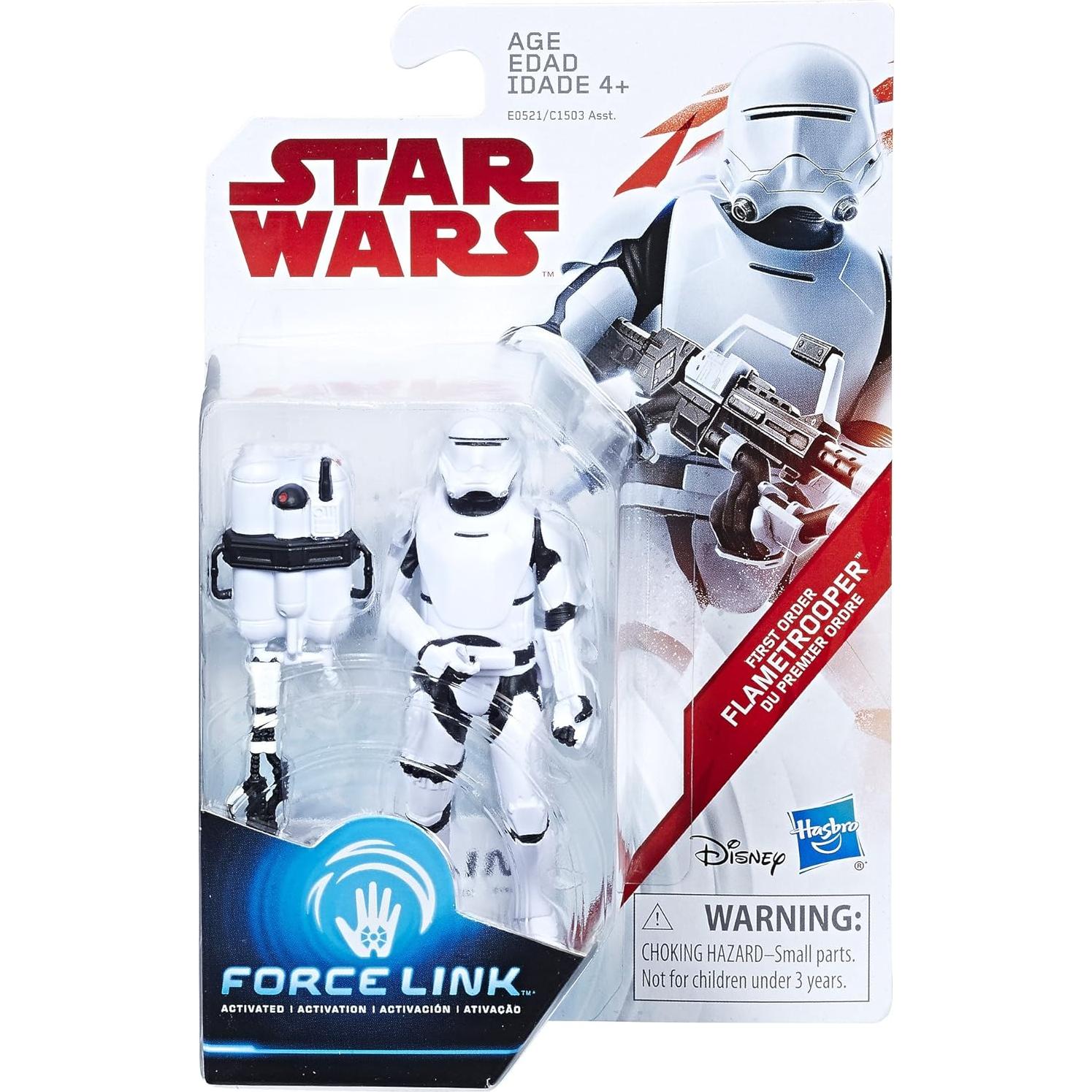 Figura Flametrooper de la Primera Orden Star Wars 9.53 cm