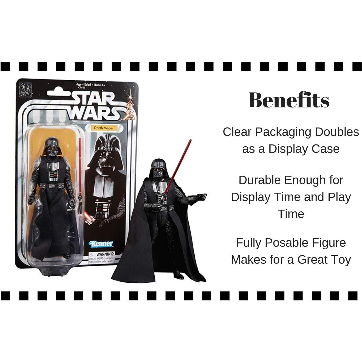 Figura de acción Darth Vader 40 Aniversario Star Wars 15 cm