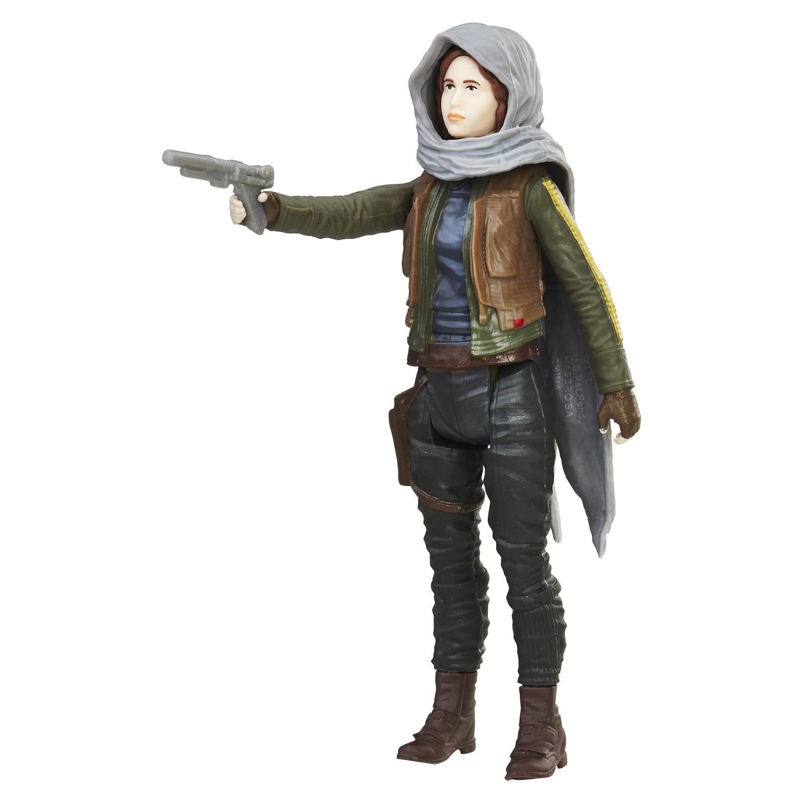 Figura Jyn Erso (Jedha) Star Wars con Fuerza Link 9.5 cm