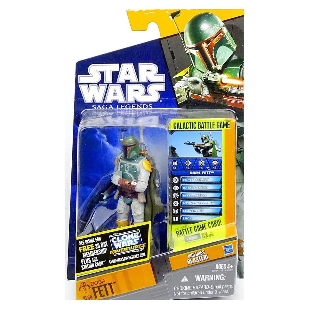 Figura Boba Fett 9.5 cm Hasbro Star Wars Leyendas