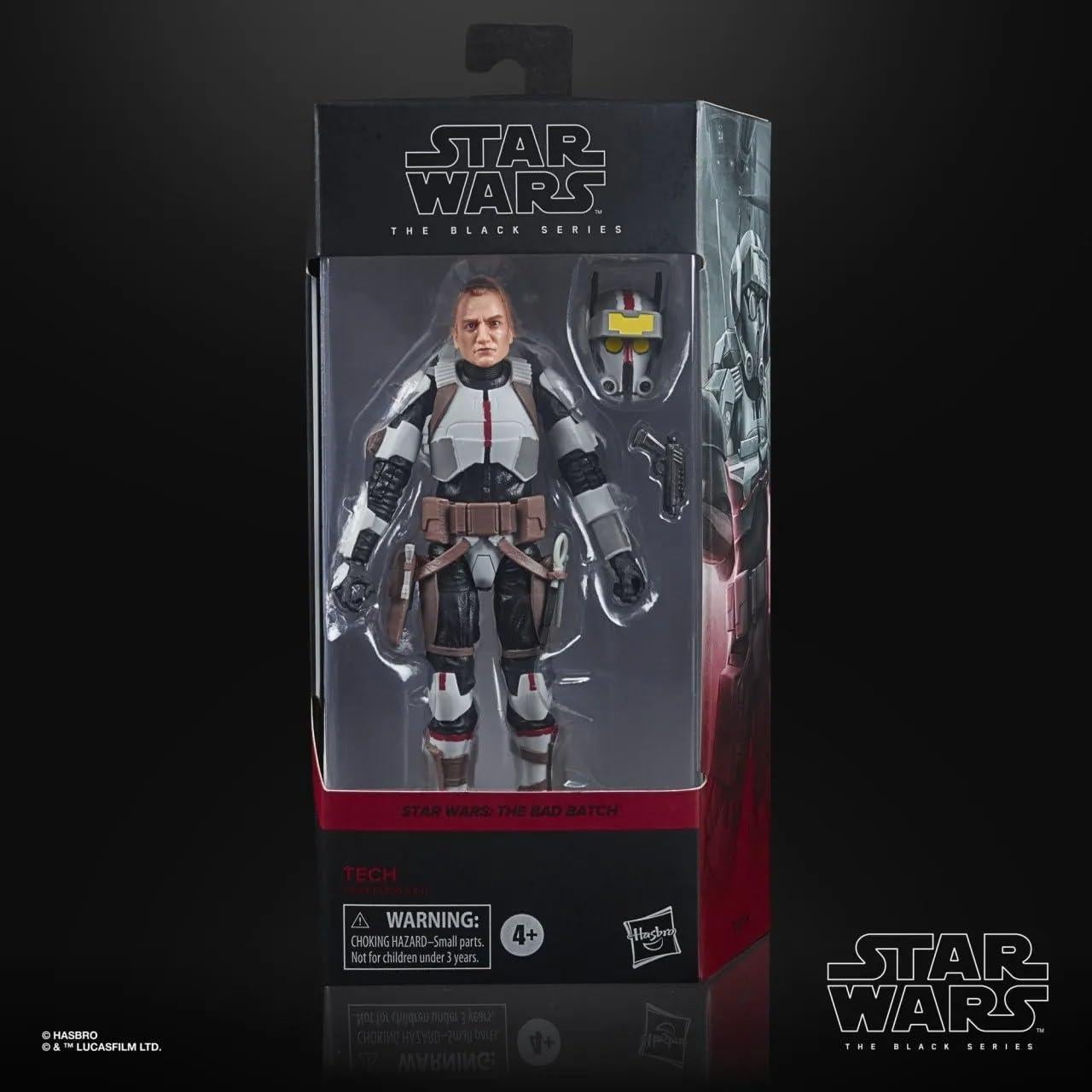 Figura de Acción Star Wars Black Series Bad Batch Tech 15.5 cm