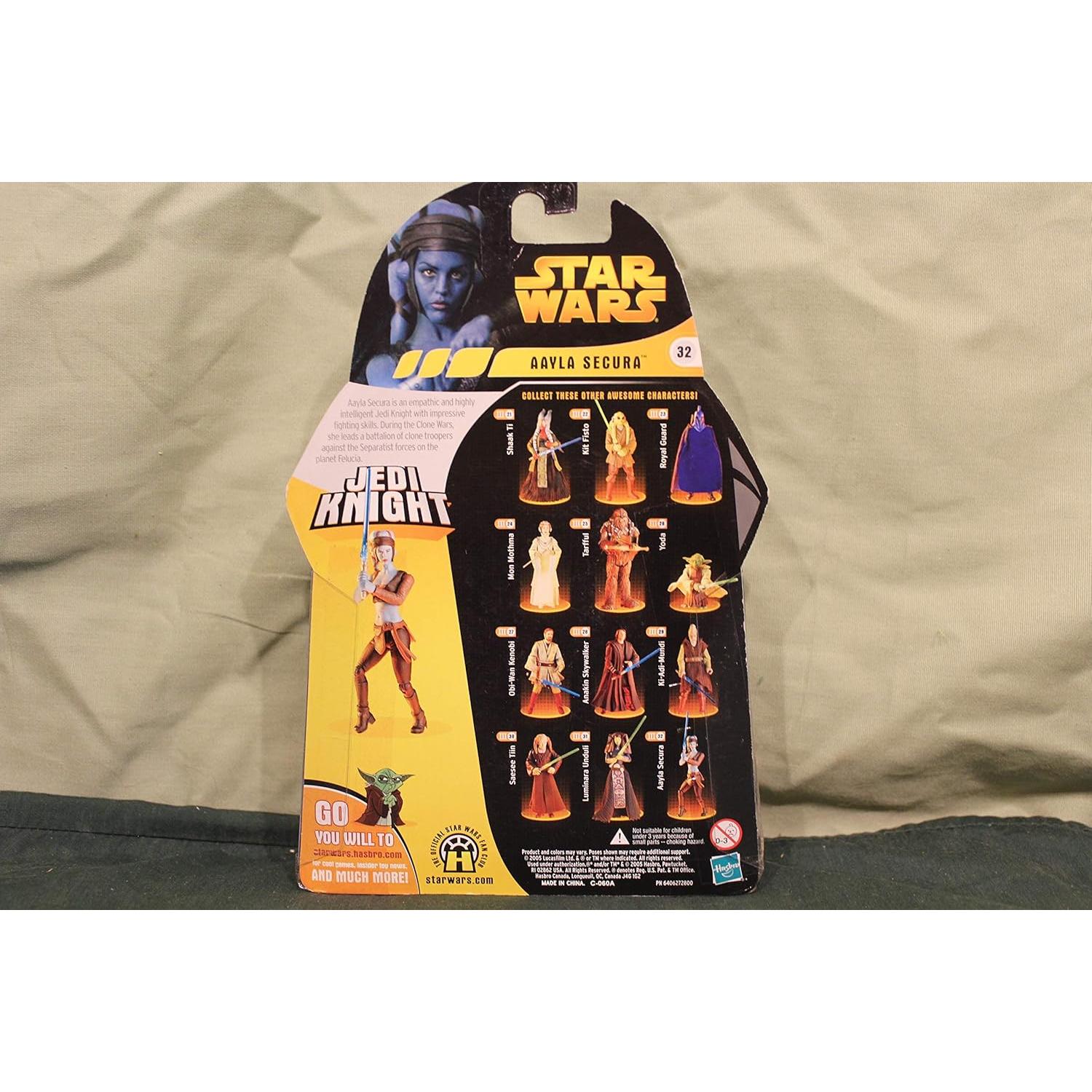 Figura de acción Aayla Secura Hasbro 17.78x6.35x26.67cm