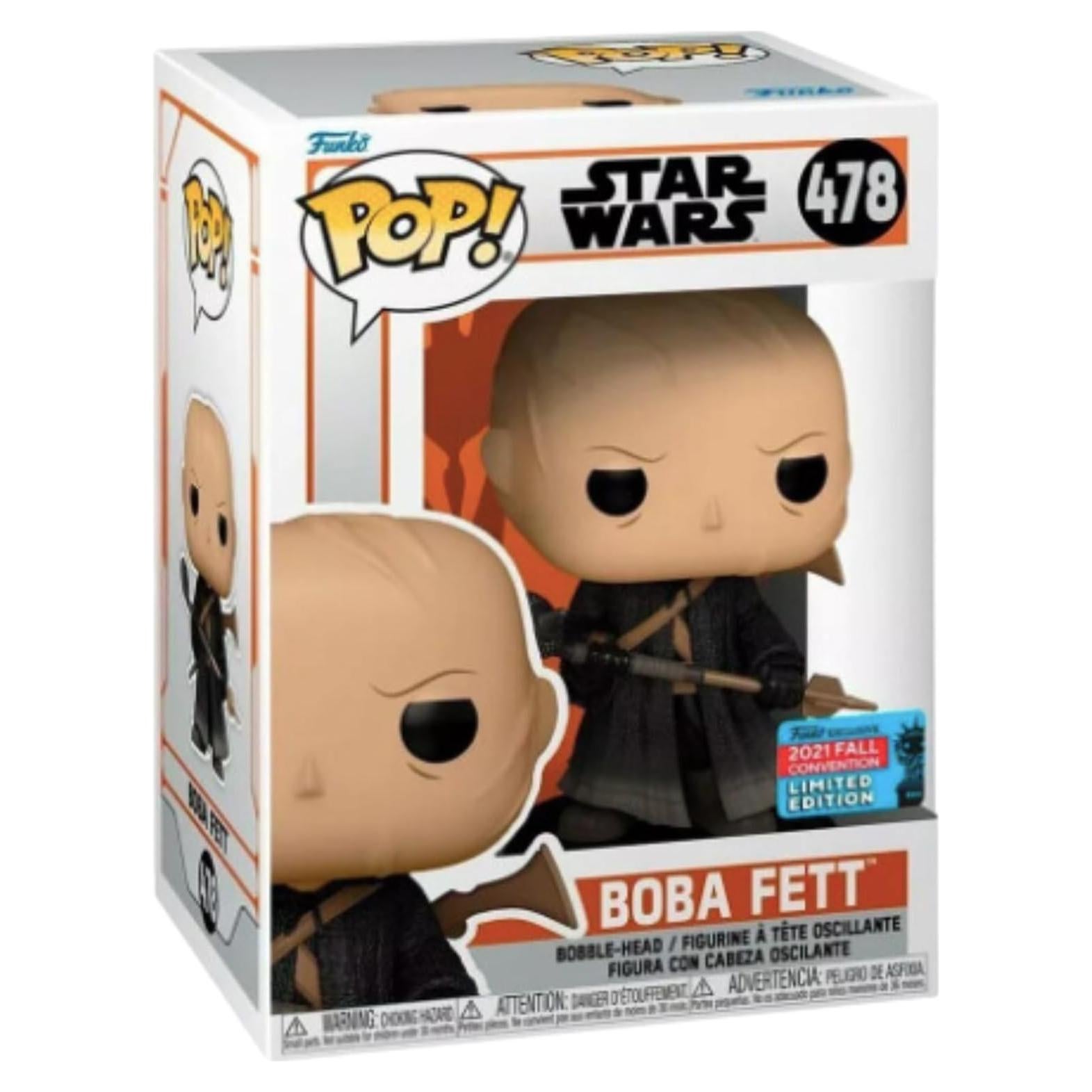 Figura Pop! Boba Fett Exclusivo NYCC 2021 - Star Wars