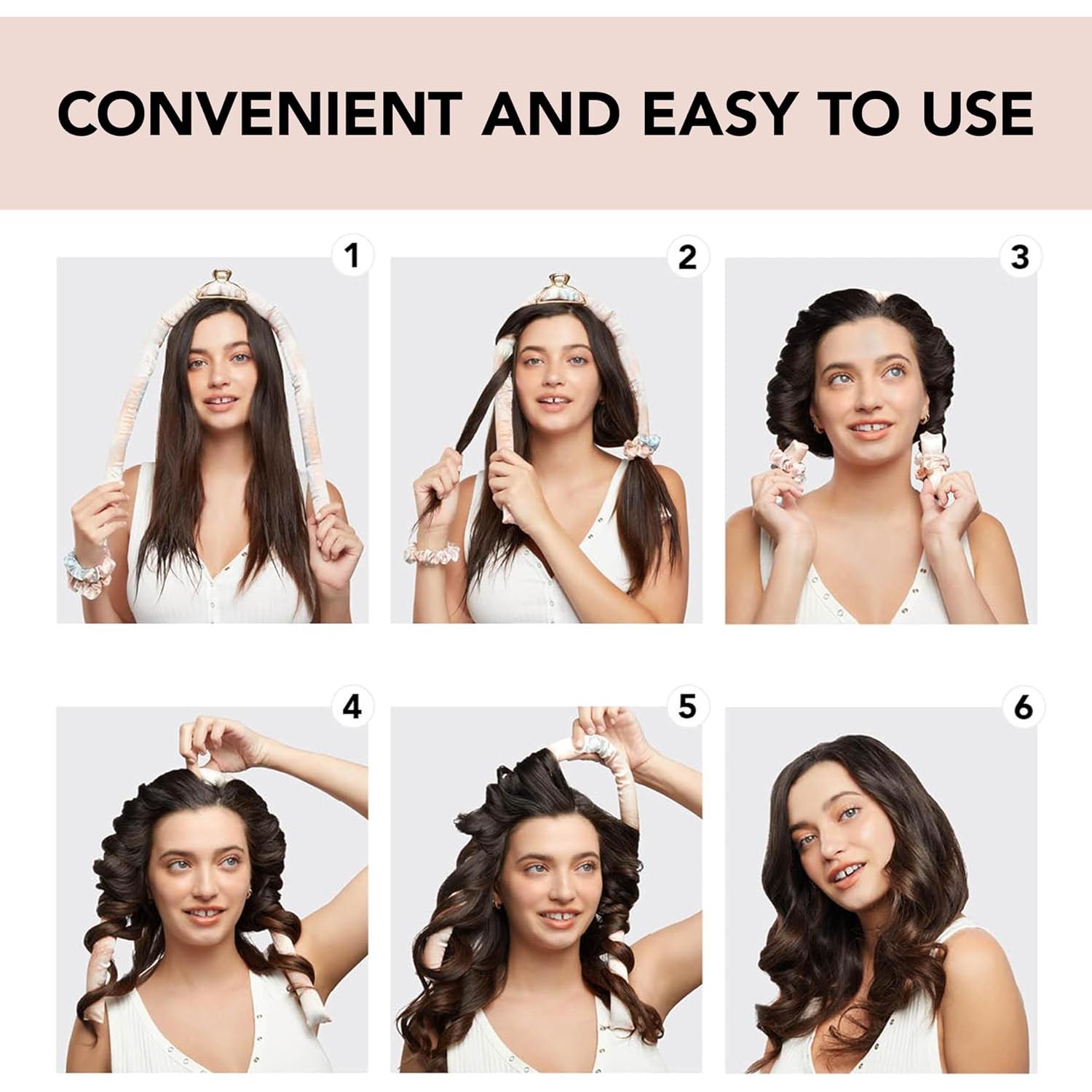 Rizador de Cabello Sin Calor Kitsch - Atardecer Tie Dye